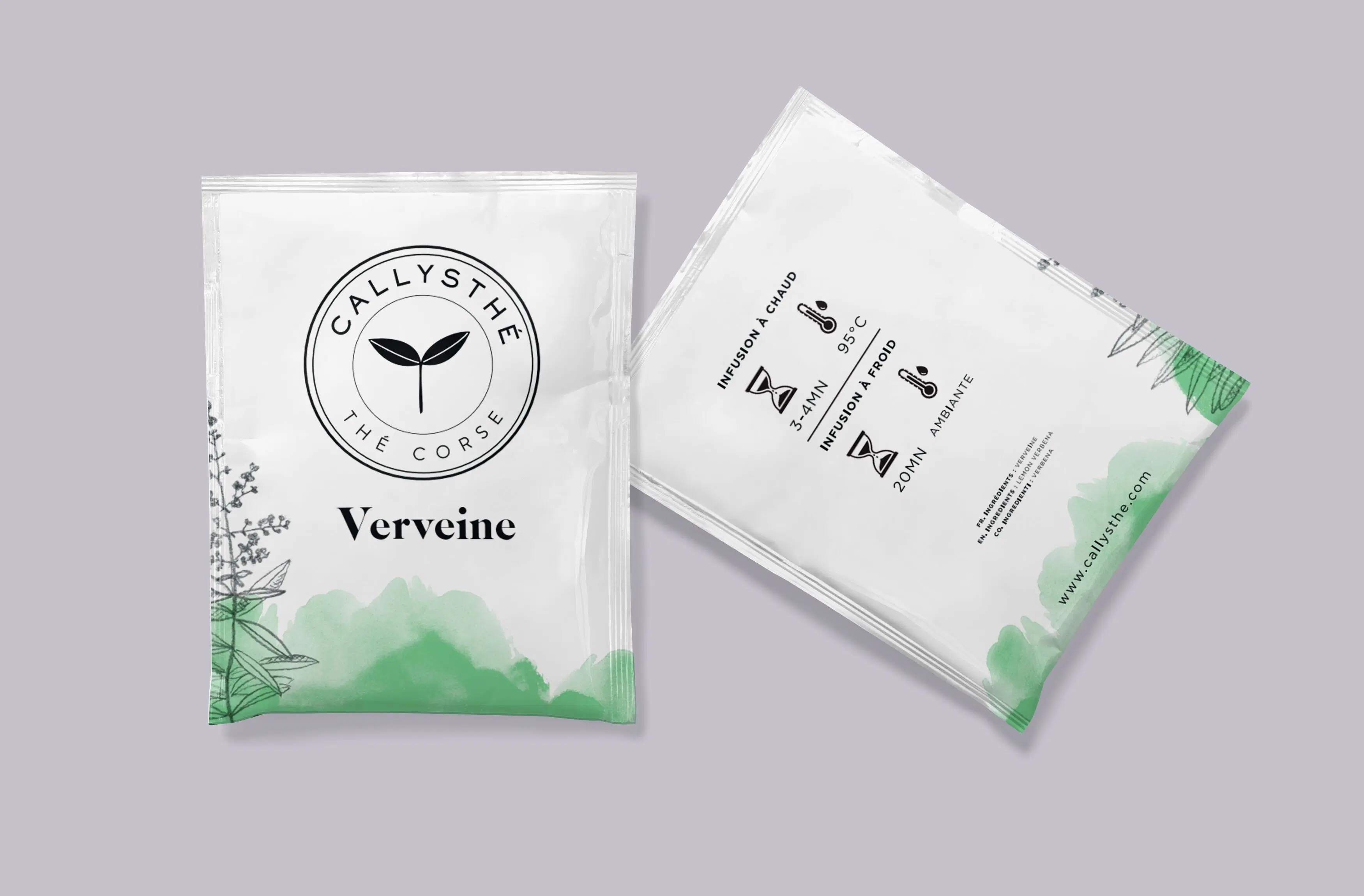 Verbena - Caja de 20 bolsitas individuales