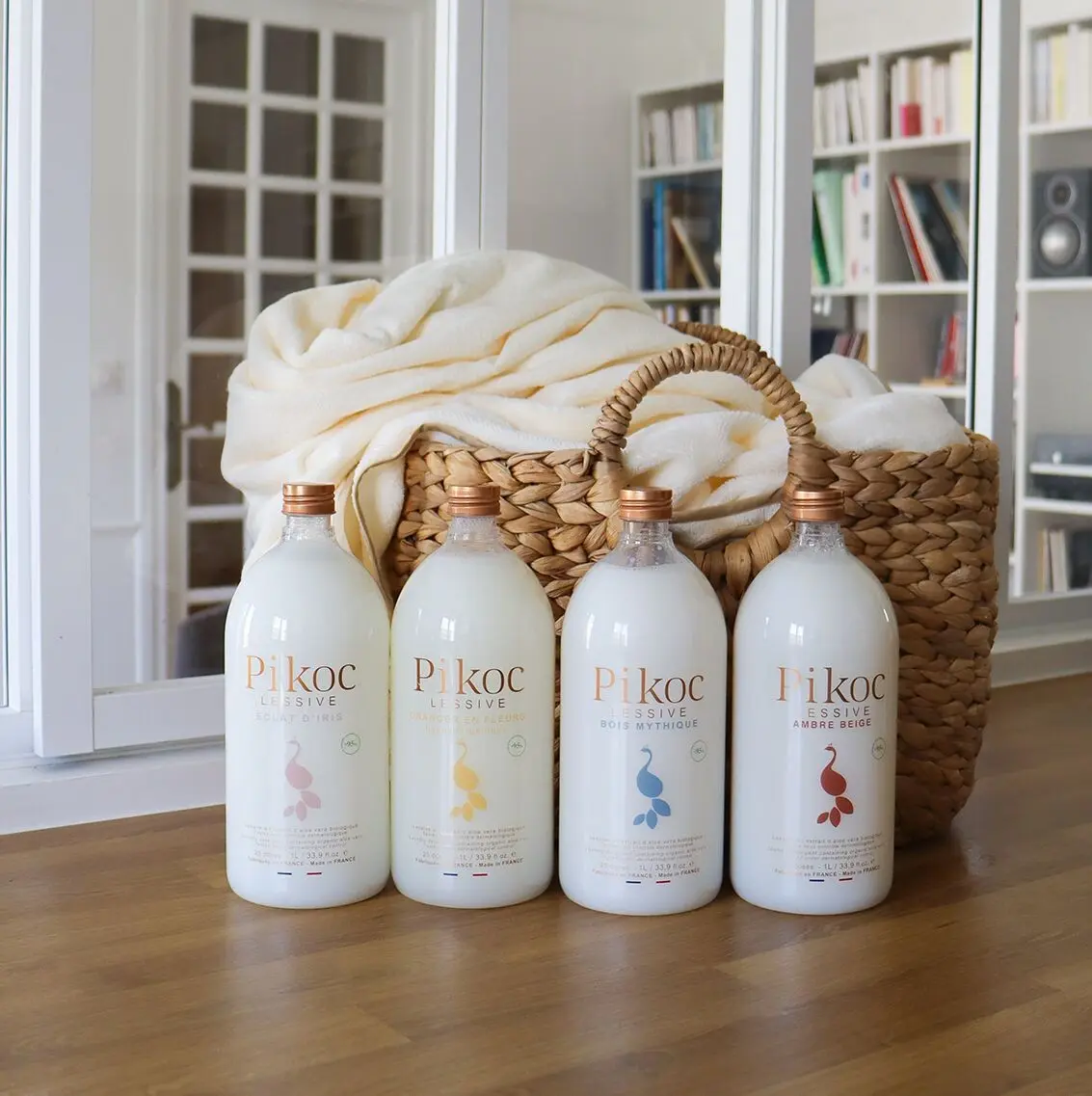 Collection Lessives - naturelles et parfumées - 4 parfums (4 x 3 unités)