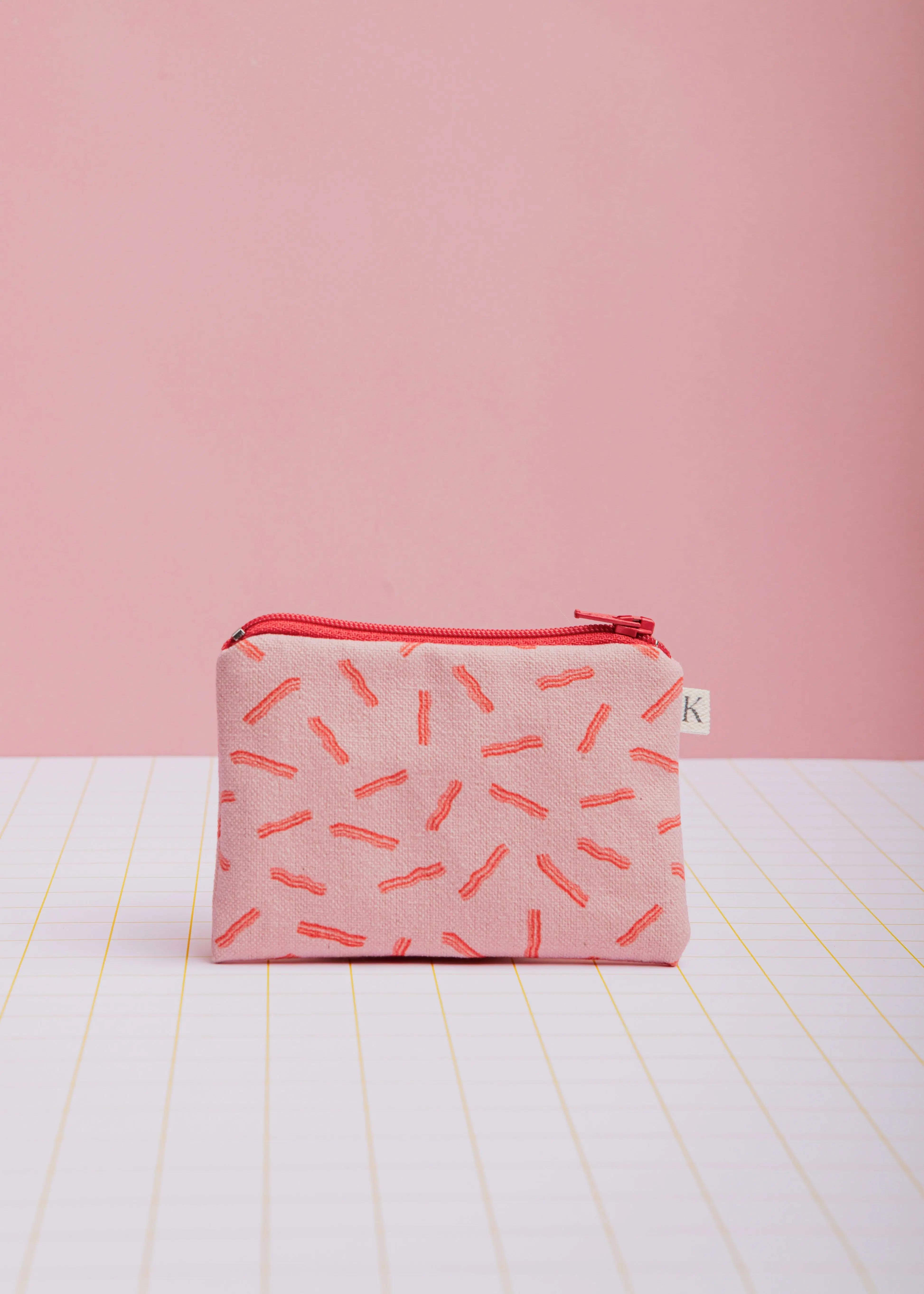 Bacon Pink Purse