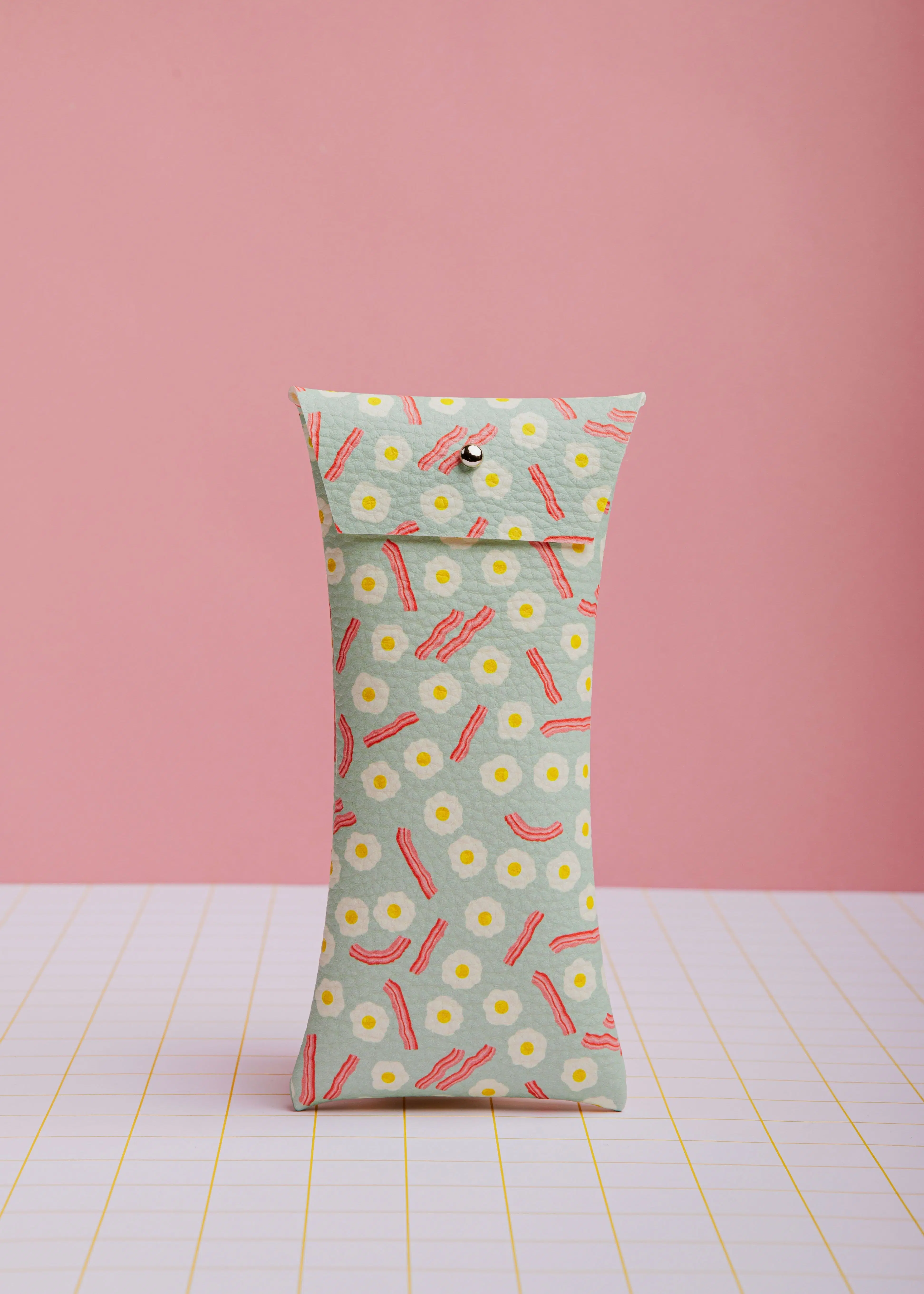 Bacon Mint Eggs Glasses Case