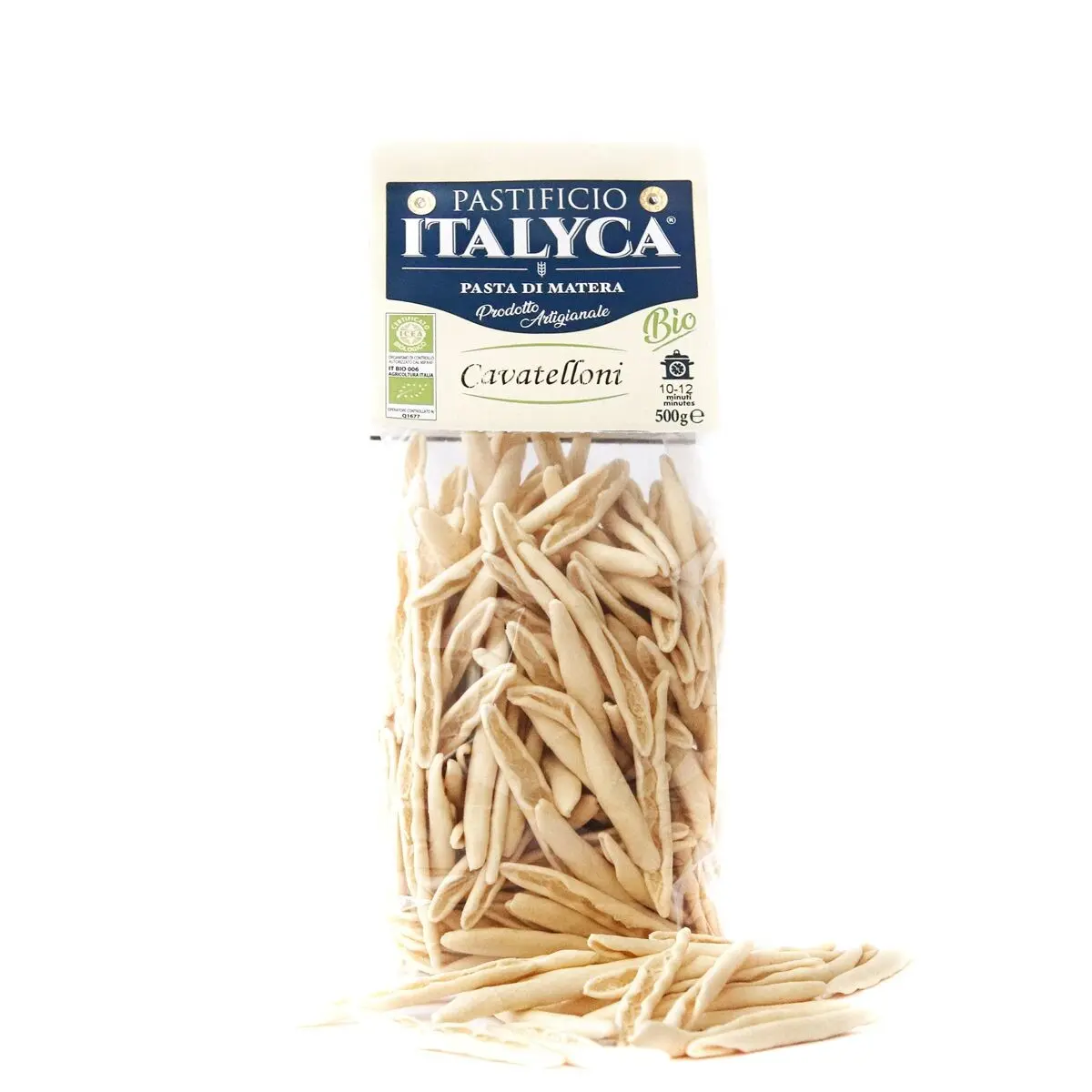 Cavatelloni ITALYCA PÂTES ARTISANAUX BIOLOGIQUES 100% ITALIE