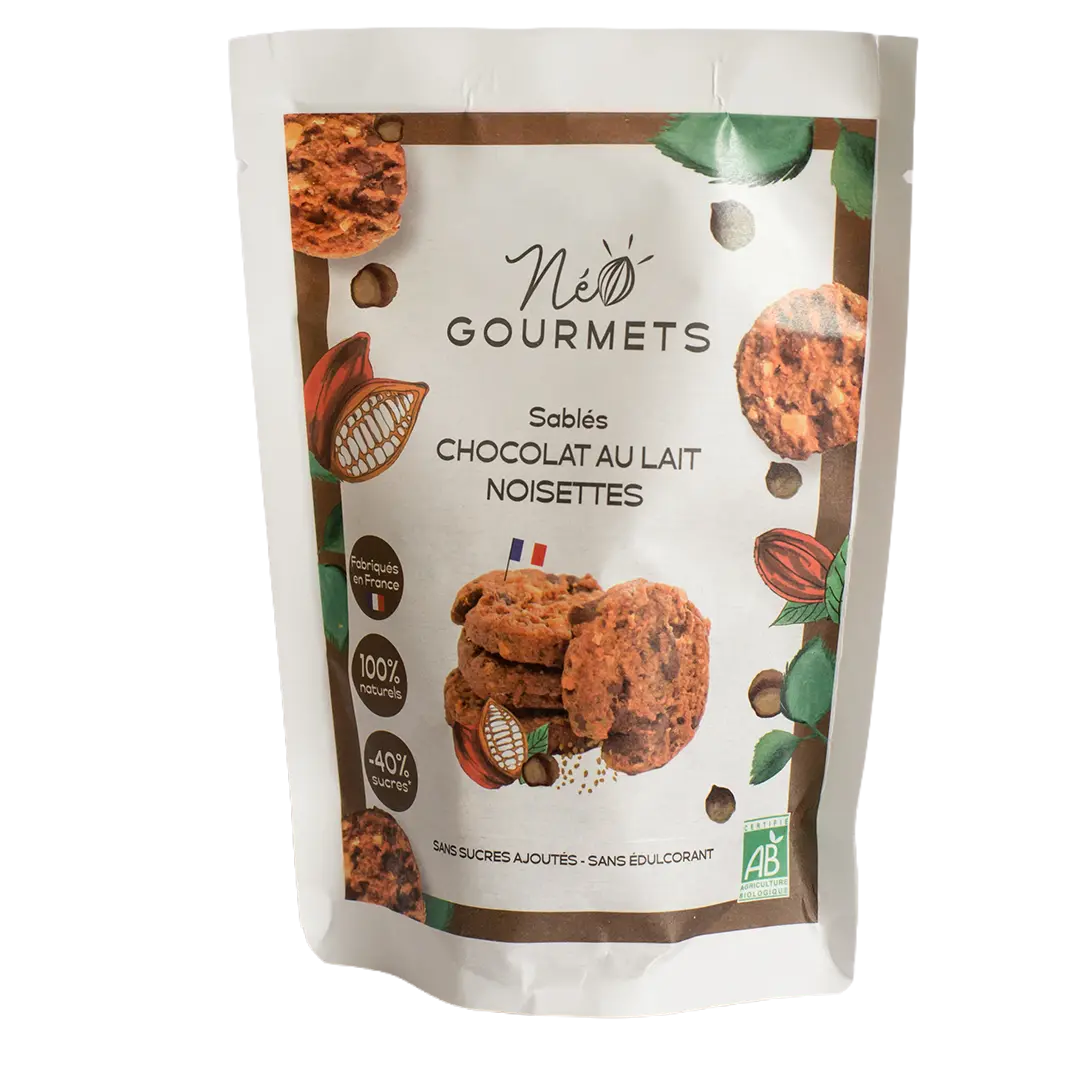 Milk Chocolate Hazelnut Biscuits
