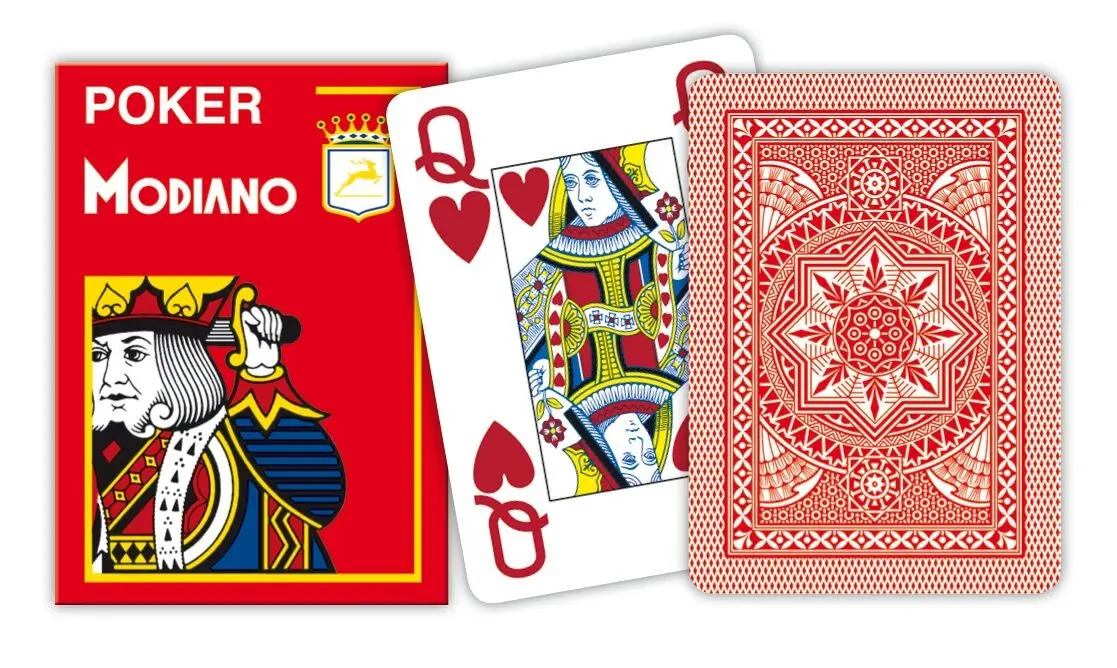 Poker 4 Jumbo Index Red