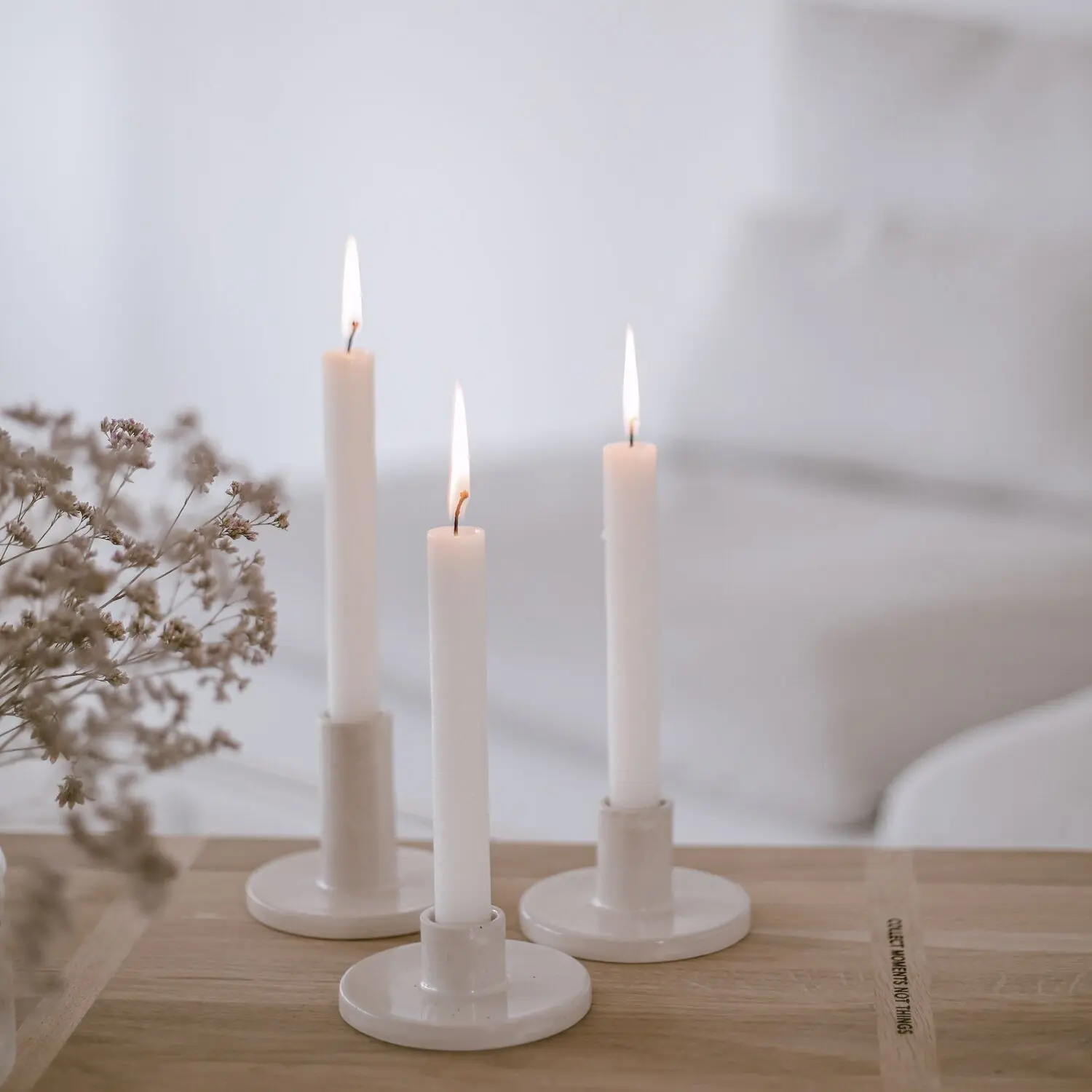 Candle holder Calma small (PU = 6 pieces)