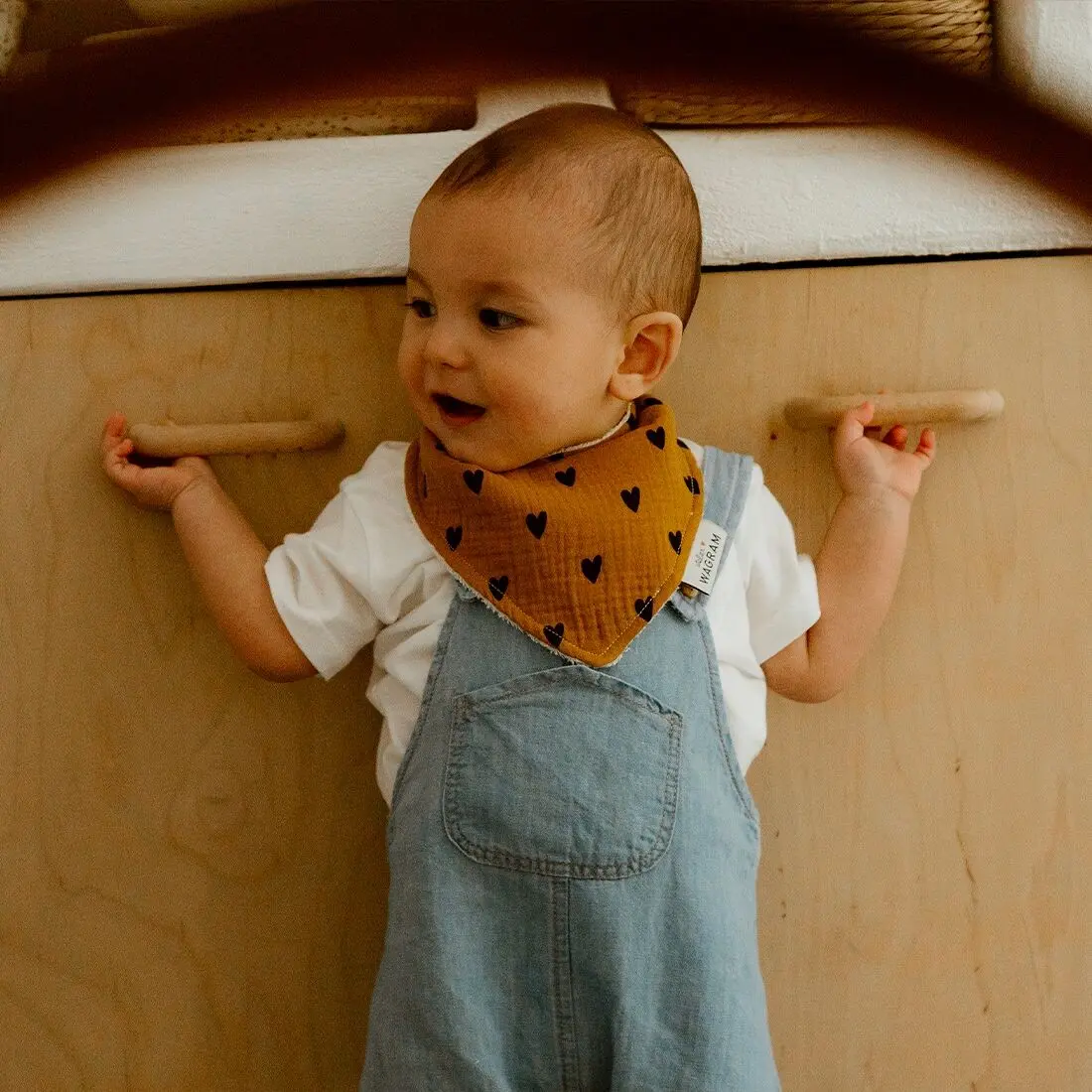 Baby bandana bib