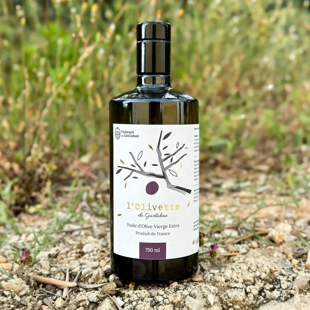 Olivette du Garlaban olive oil - Original fruity - 75cL