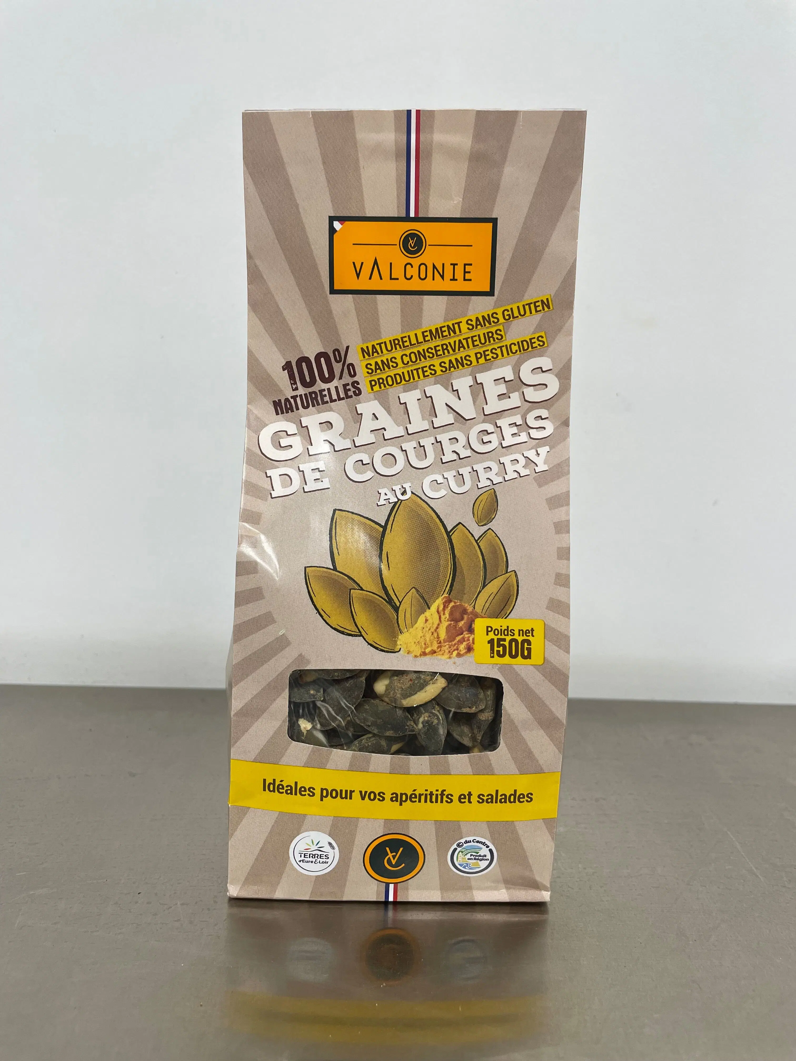 Curried pumpkin seeds 150g