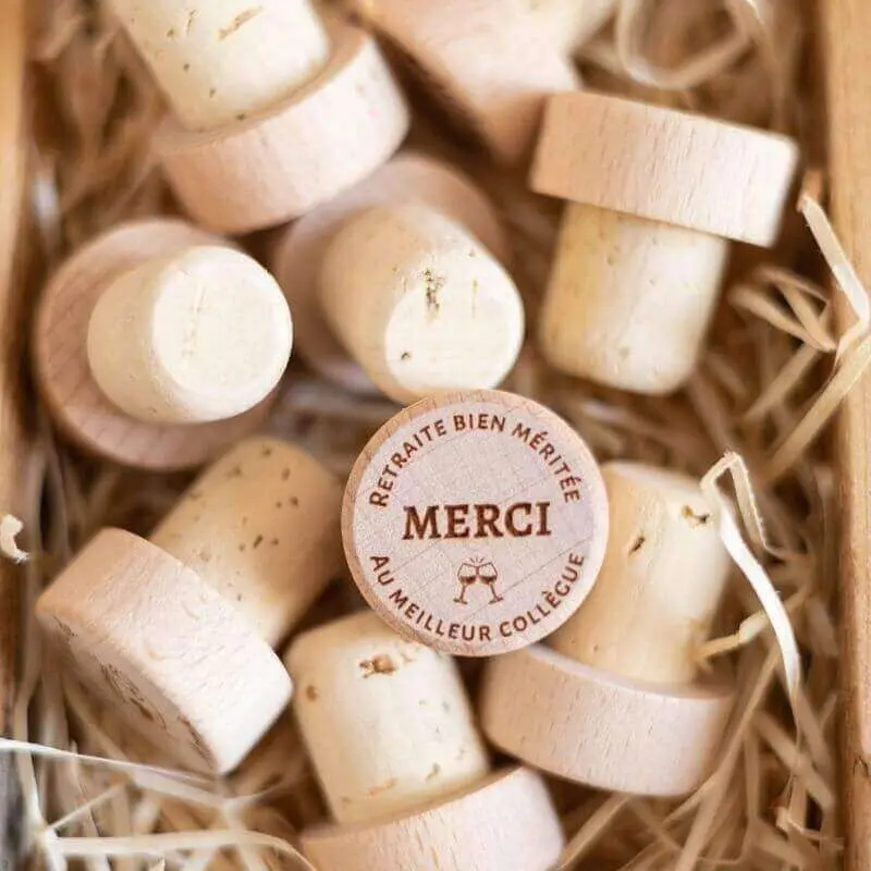 Wine Bottle Stopper “Well Deserved Retirement” - My Bambou