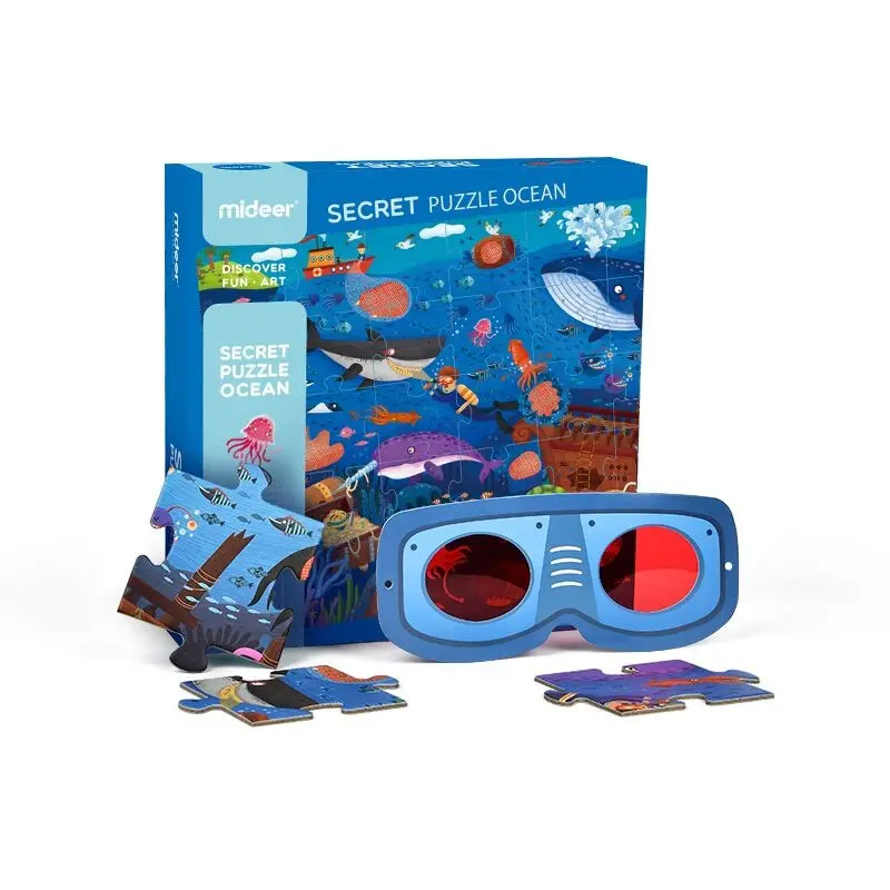 Ocean Detective Puzzle - Glasses