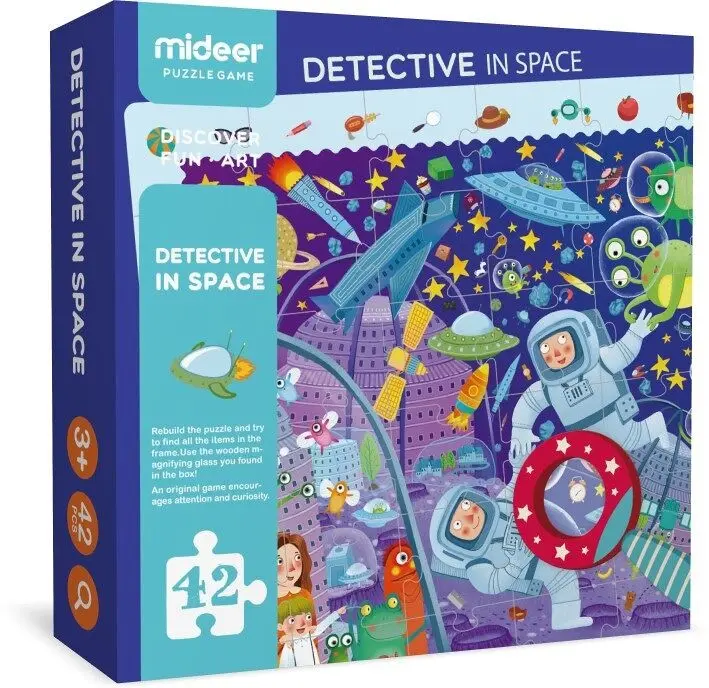 Space Detective Puzzle - Magnifying Glass