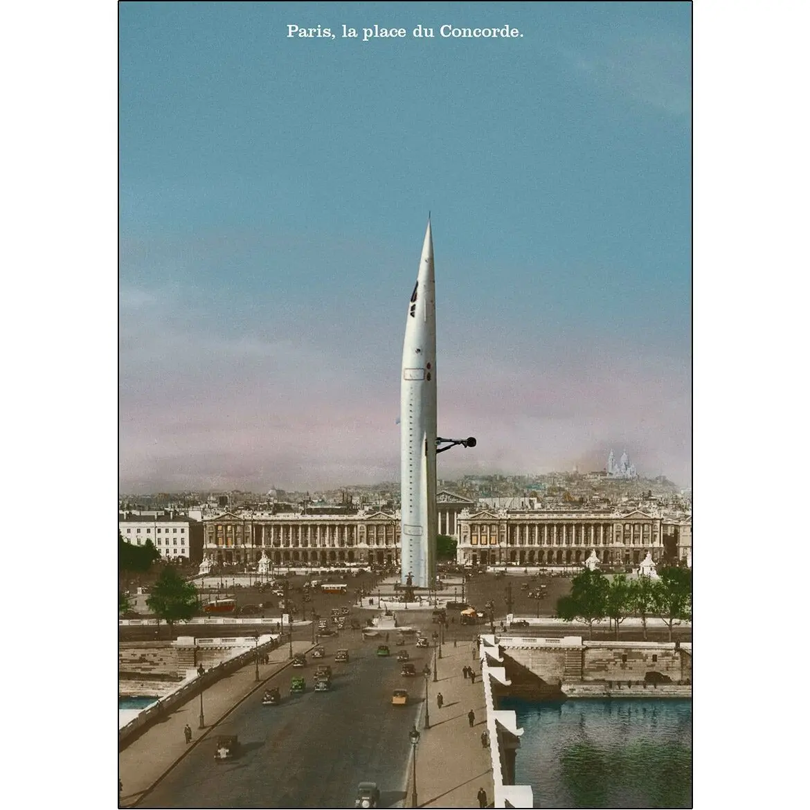 Postcard - Paris, Place du Concorde.