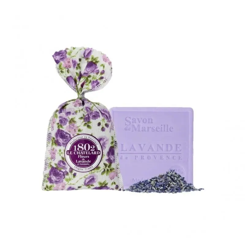 LOT 1 BEUTEL 18 G LDE & LDIN + 1 SEIFE 100 G LAVENDEL
