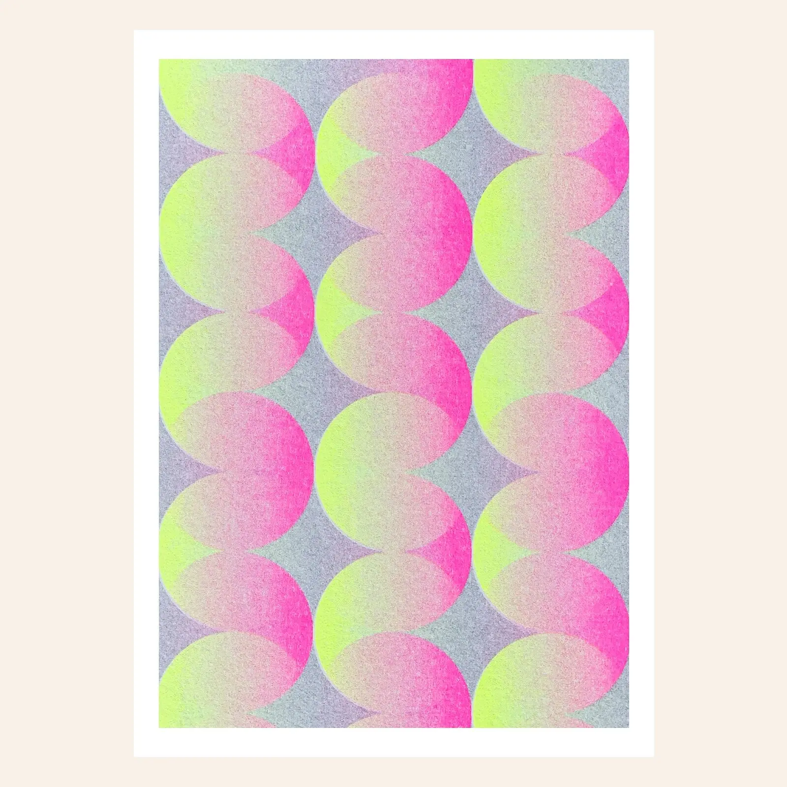 Risography postcard – October – DIN A6