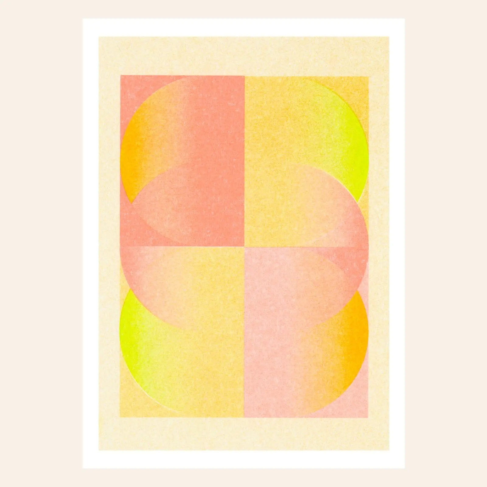 Risography postcard – August – DIN A6