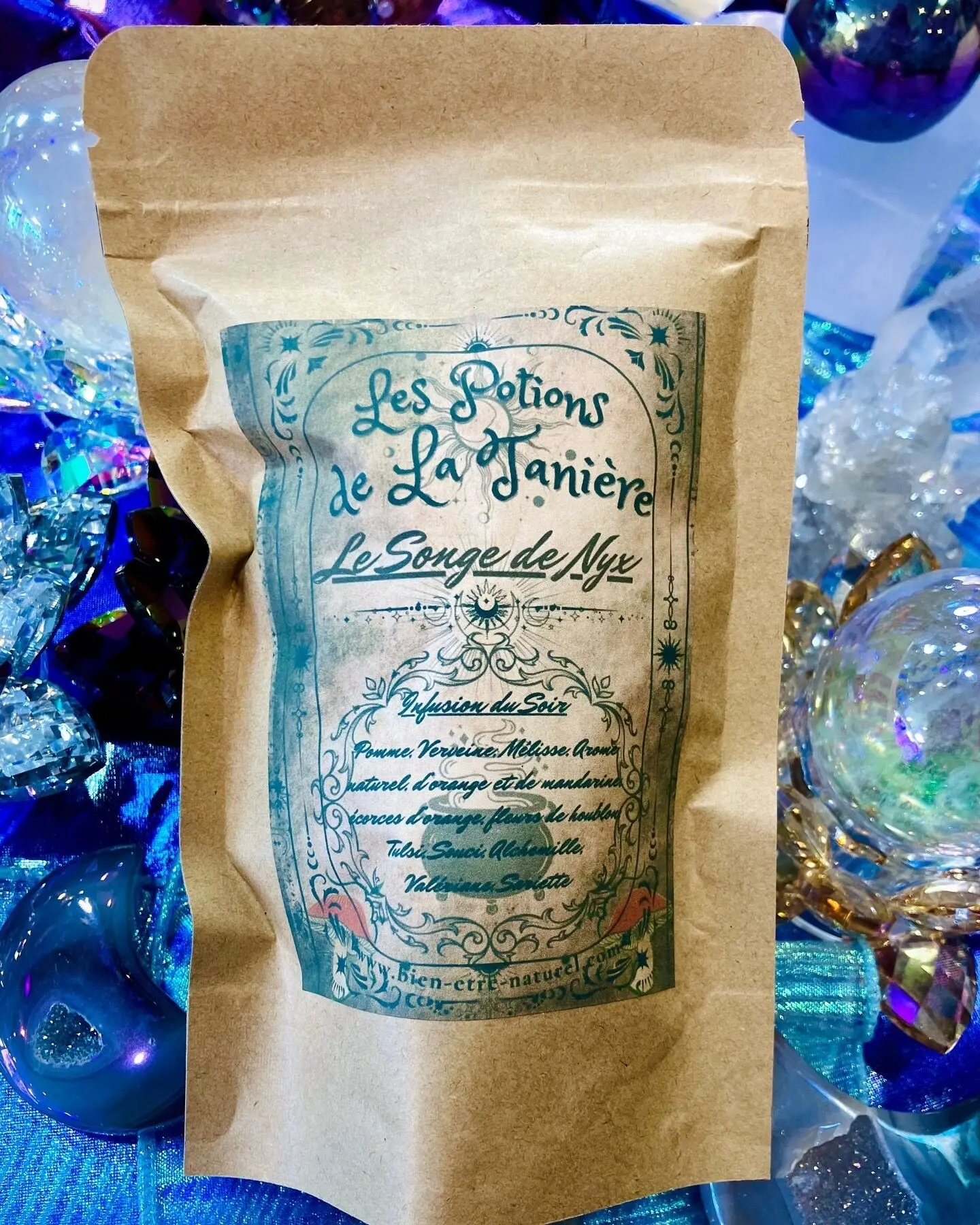 Kräutertee Lair Potion Nyx's Dream Verbena Melissa Baldrian Tulsi Alchemille