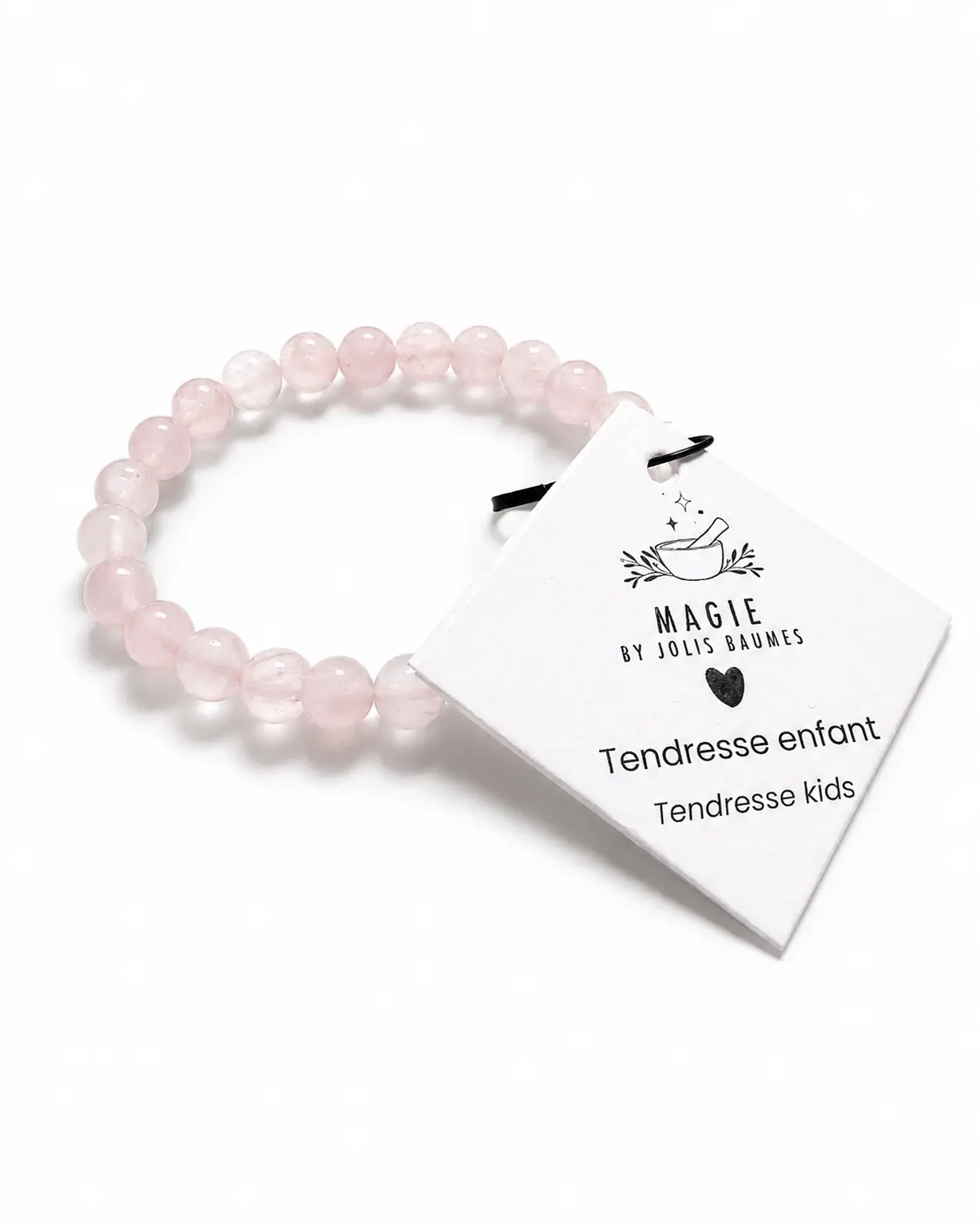 Rose Quartz Tenderness Children's Bracelet – Christmas gift for children