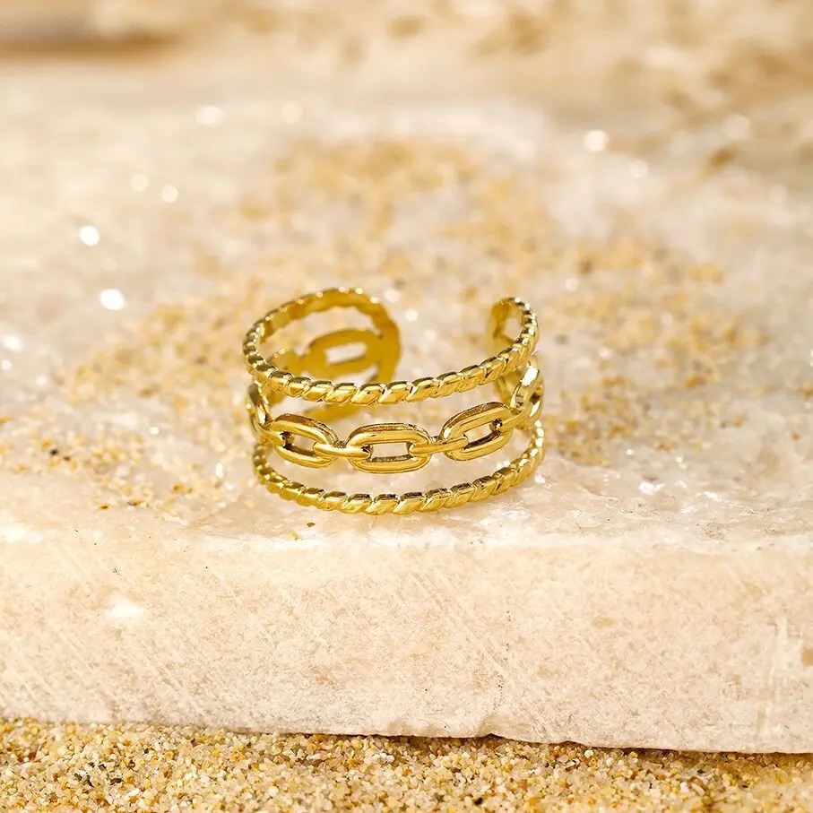 Stainless steel ring - BG310133
