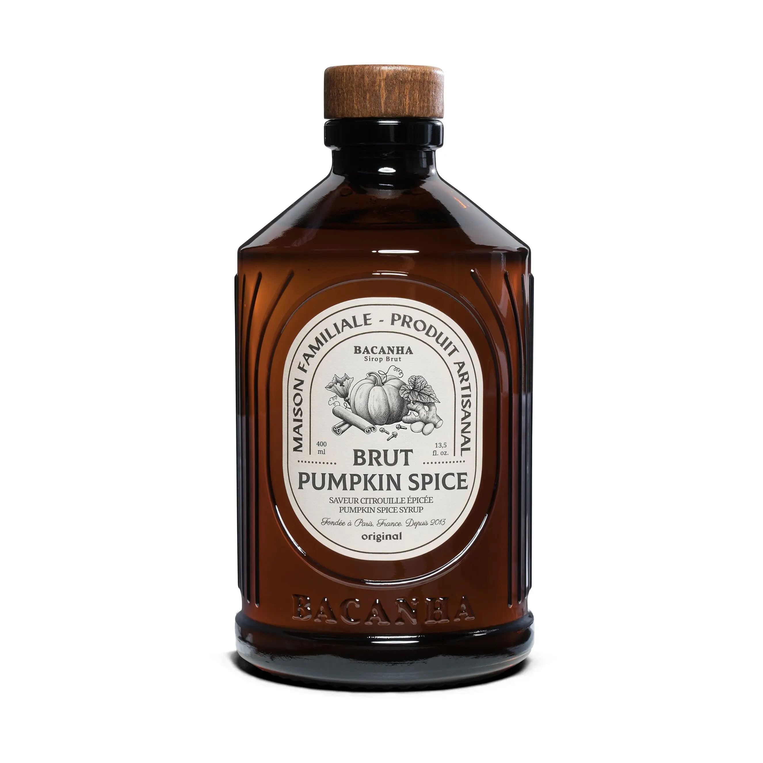 Sirop Brut de Pumpkin Spice (Citrouille épicée)