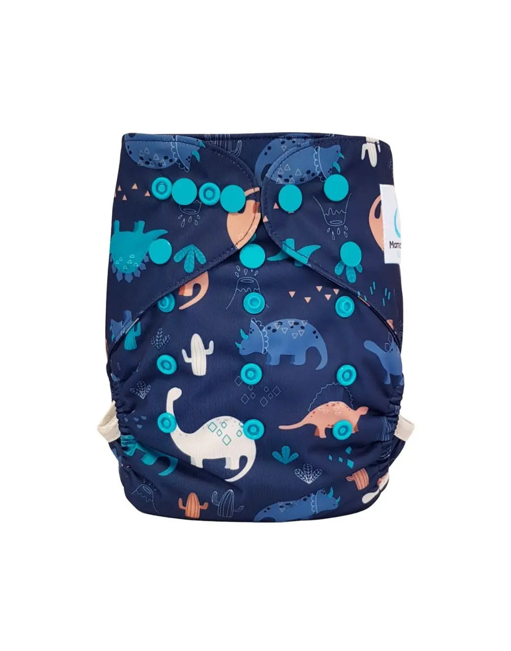 Blue Jurassik - TE2 - Washable diaper