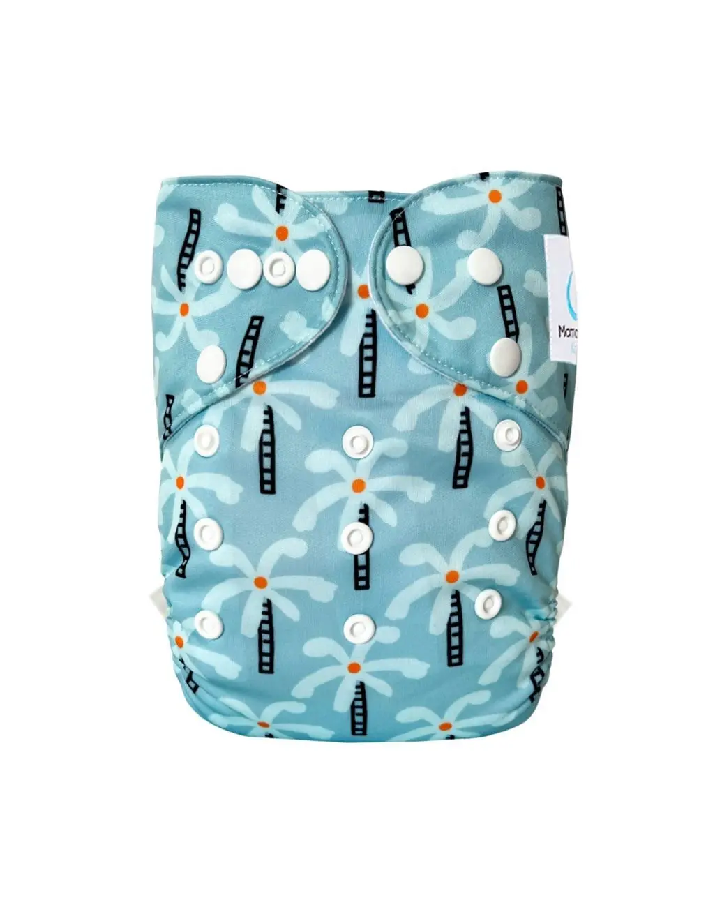 Blue Jurassik - TE2 - Washable diaper