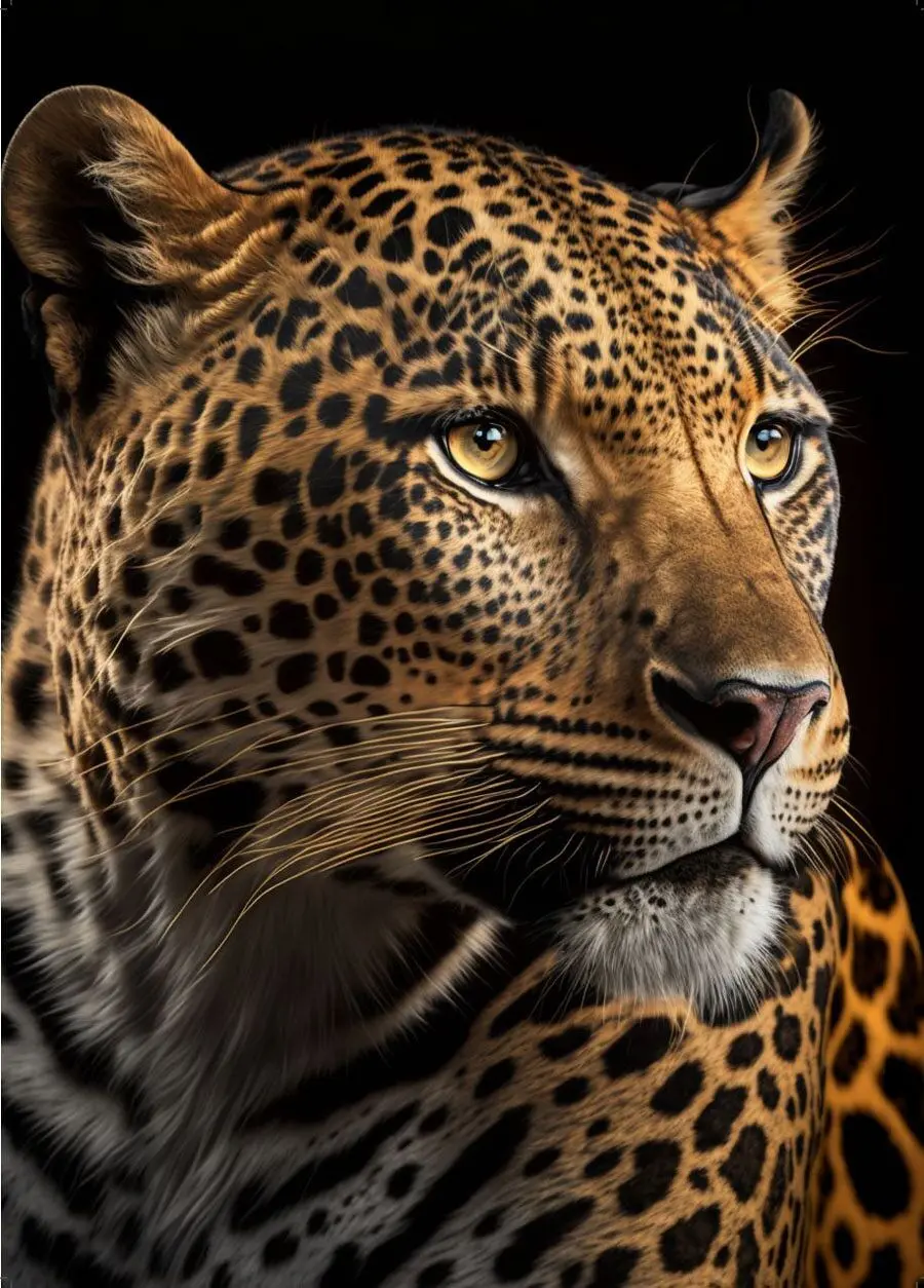 POSTER 50cmx70cm: LEOPARD