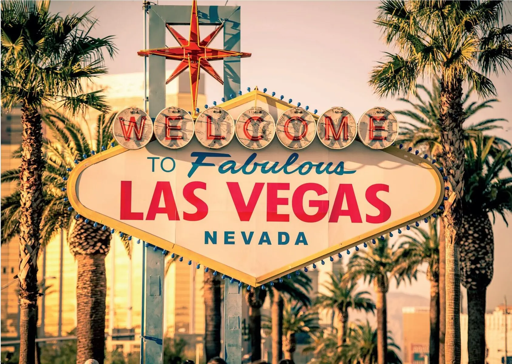 POSTER 50cmx70cm: LAS VEGAS