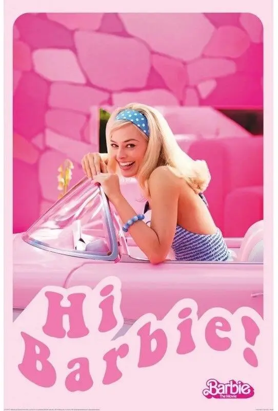 Laminated poster: BARBIE