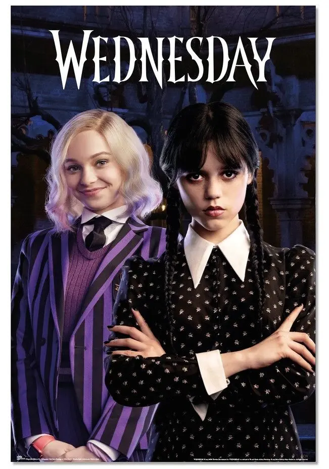Laminated poster: WEDNESDY ENID 61cm x 91cm