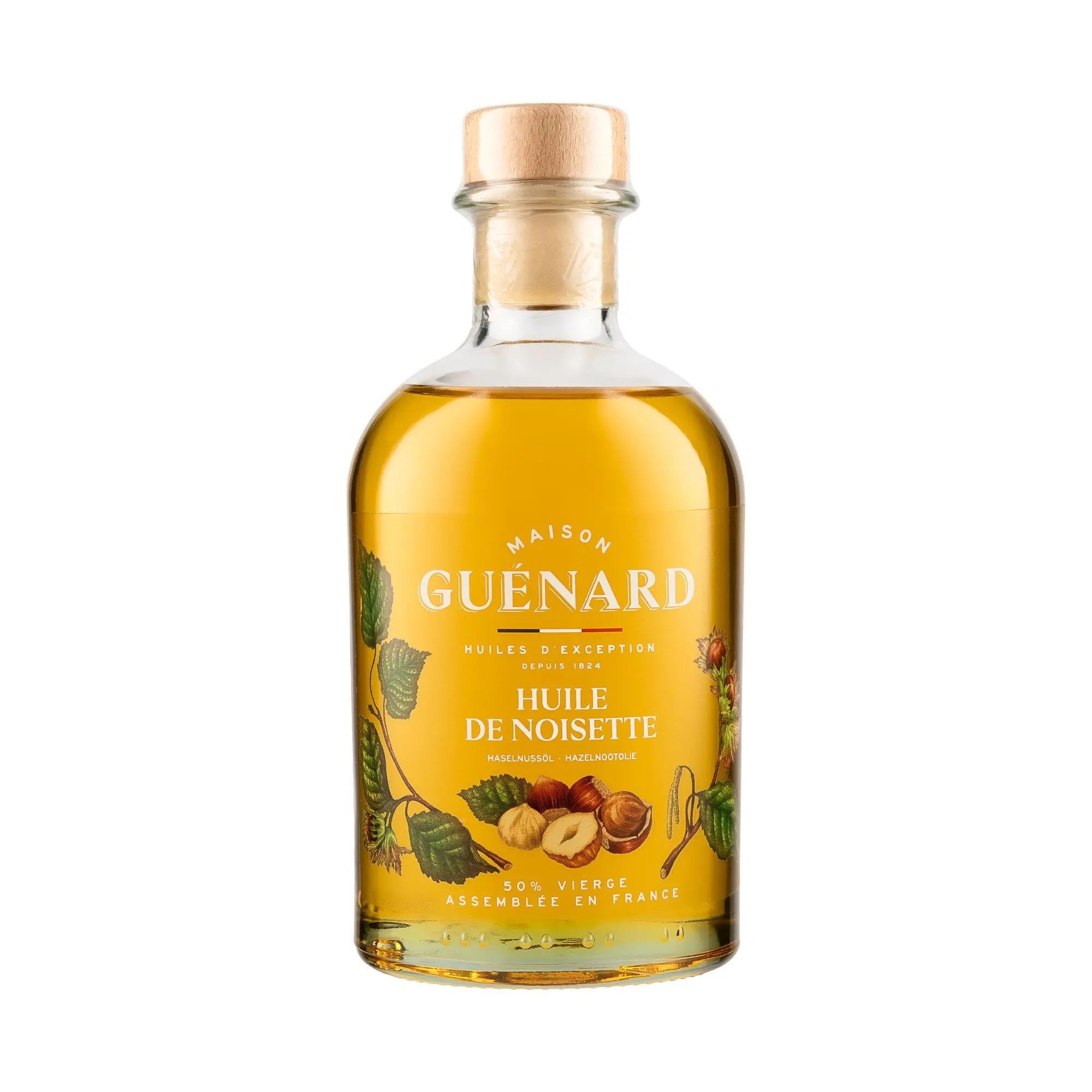 50% virgin hazelnut oil - 24cL