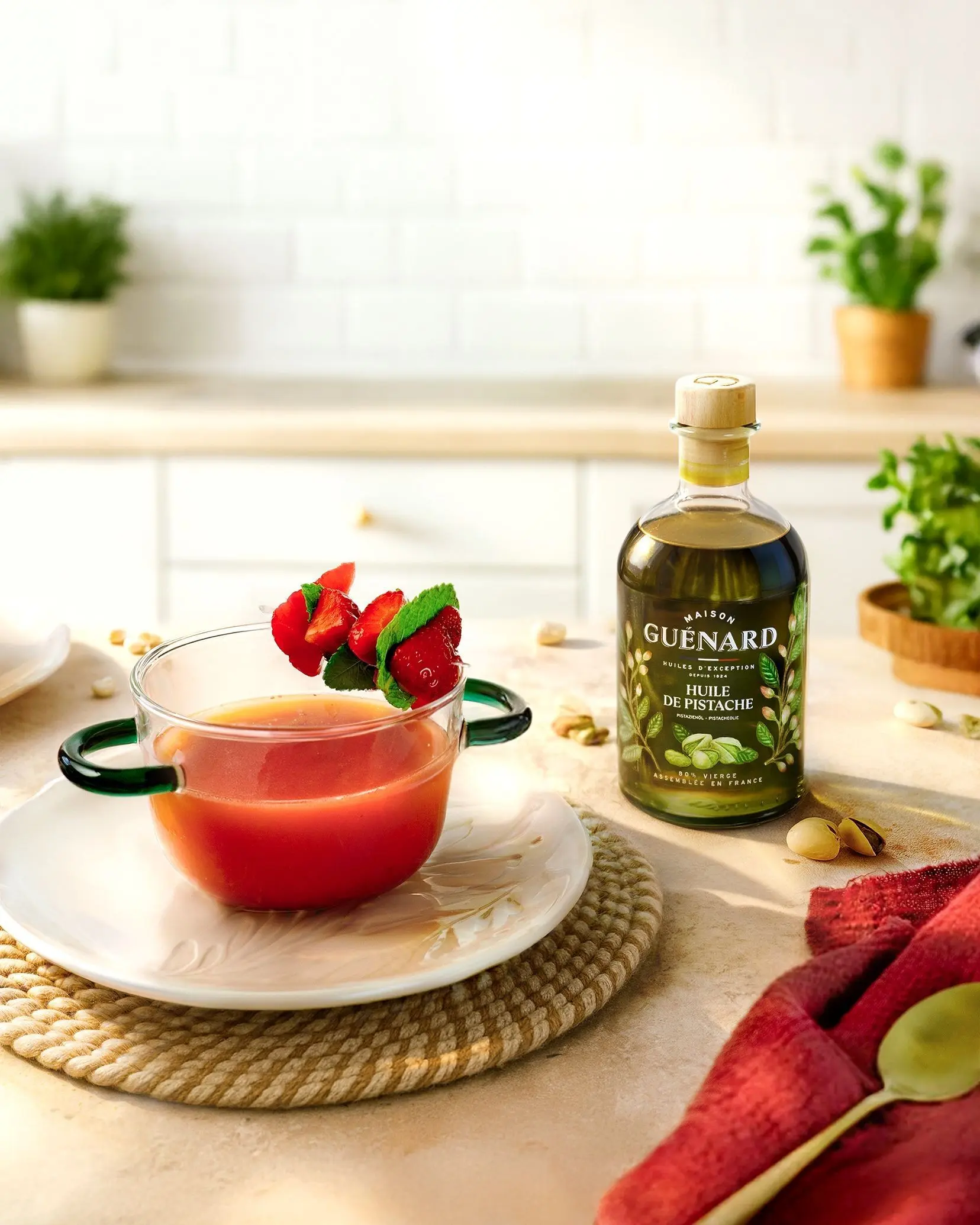 Pistachio oil 80% virgin - 24cL