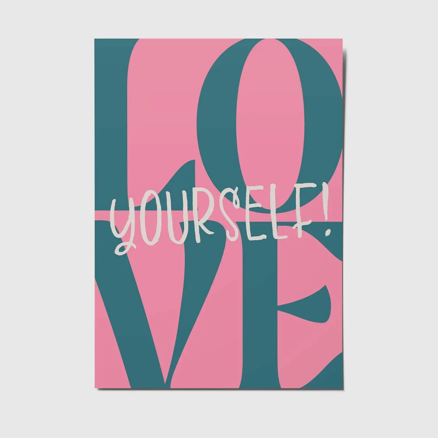 Love yourself - A6 postcard