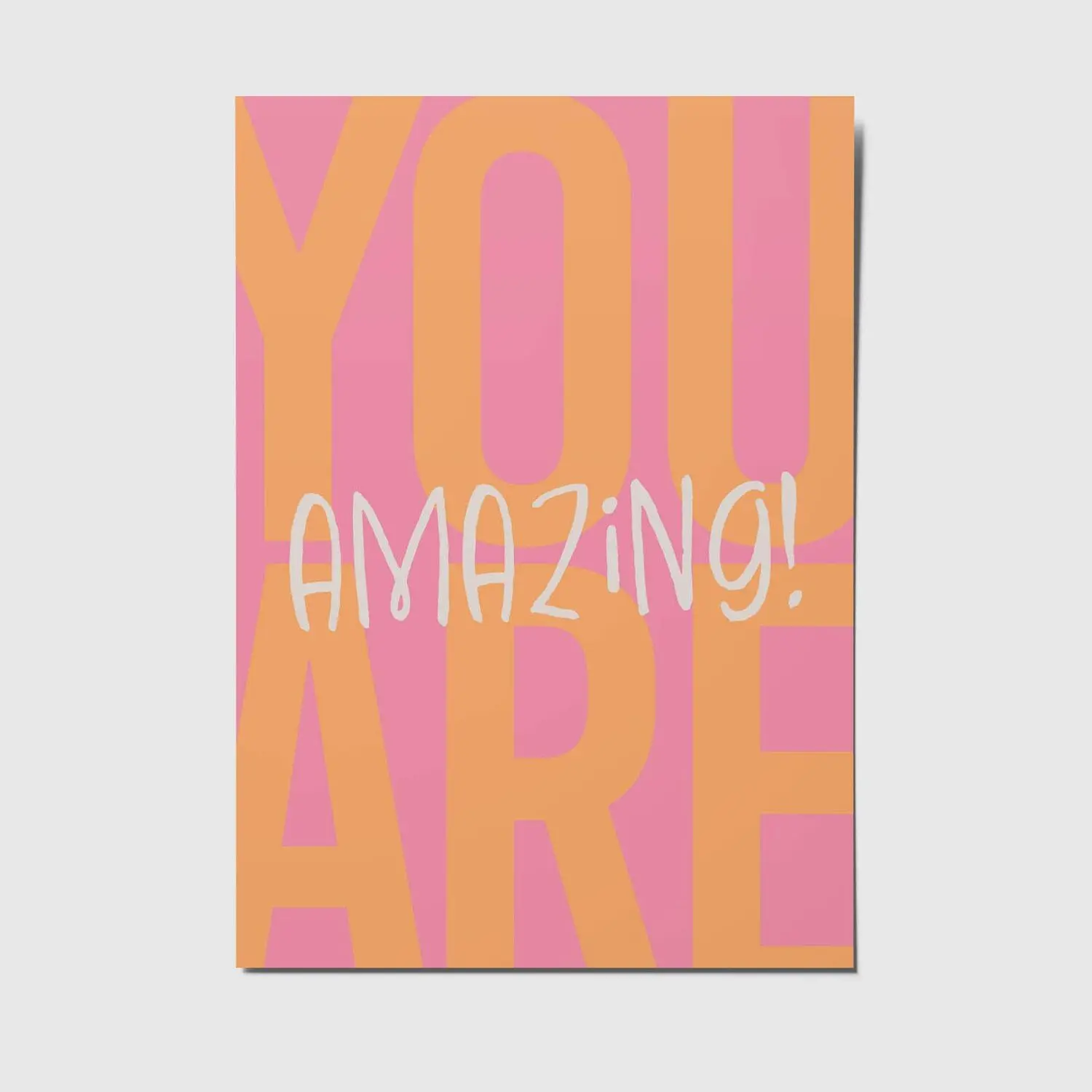 You are amazing - A6 postcard