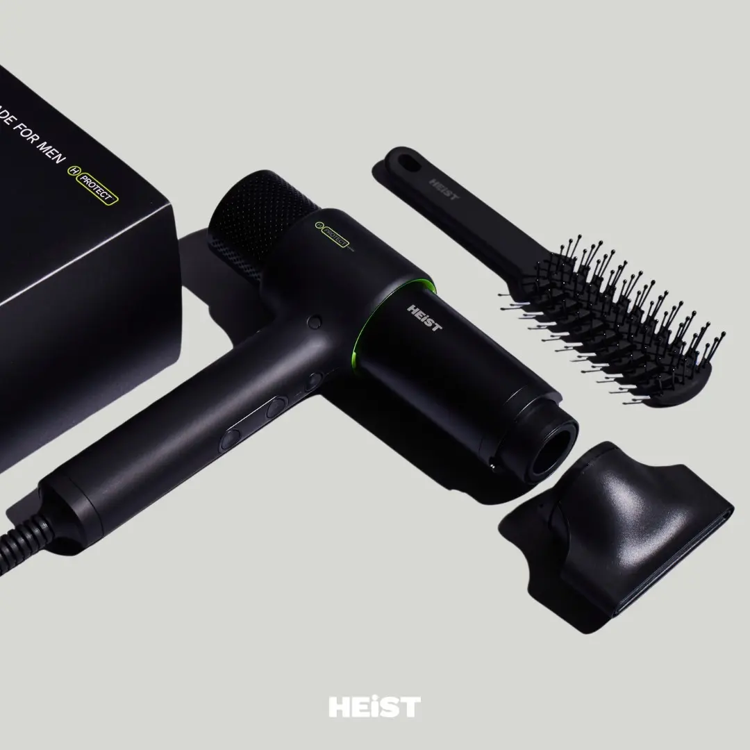 Asciugacapelli intelligente e kit per lo styling - Heist 3.0 - Fatto per gli uomini