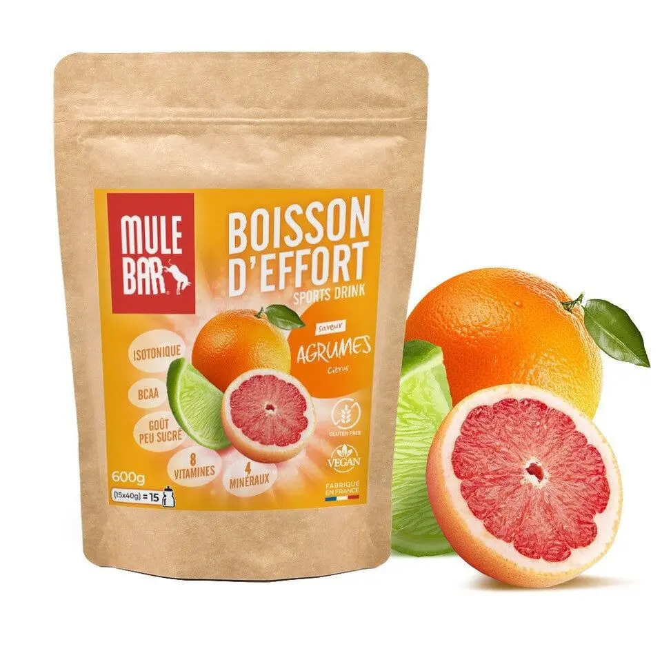 Mulebar citrus powdered sports drink 600g