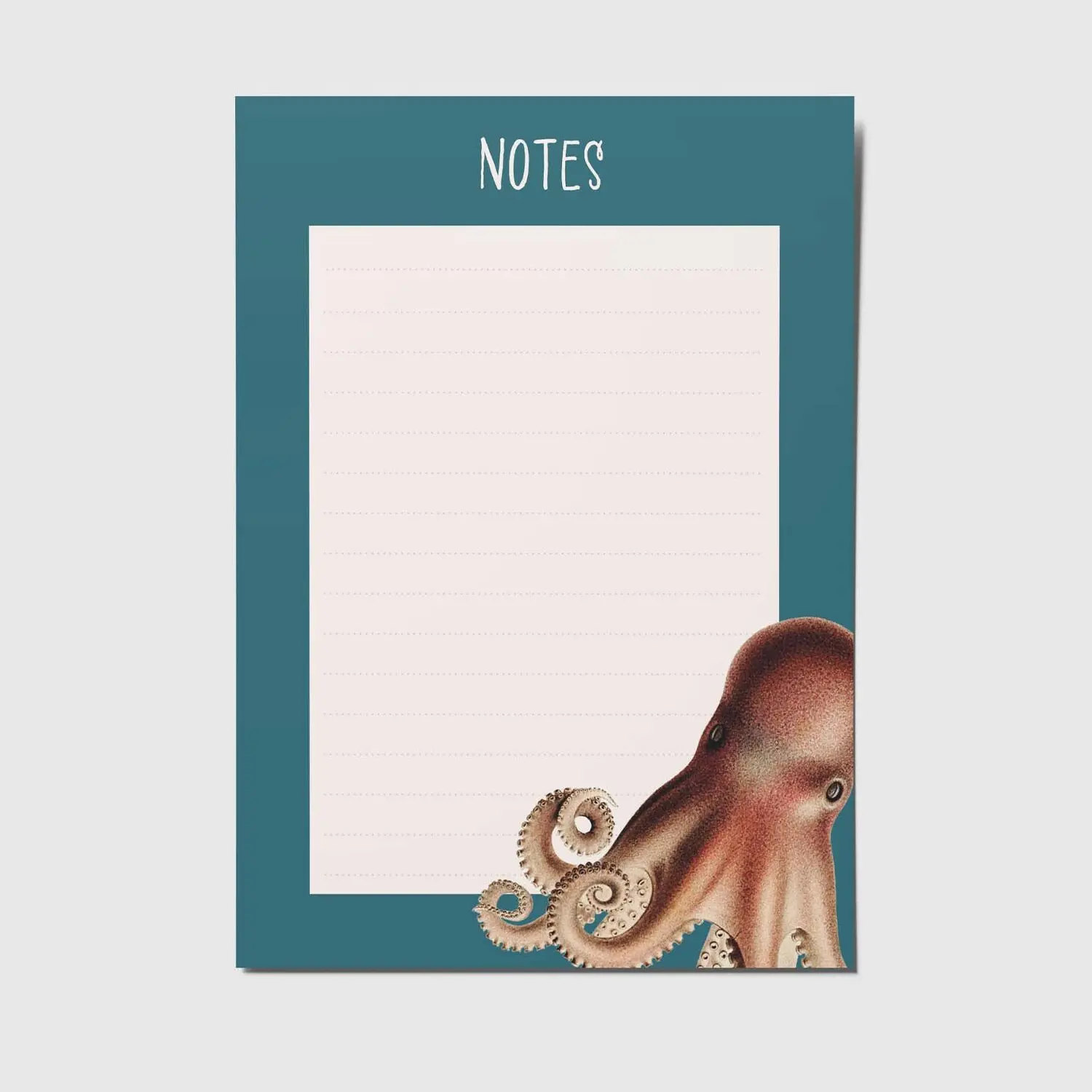 Octopus - A6 Notepad
