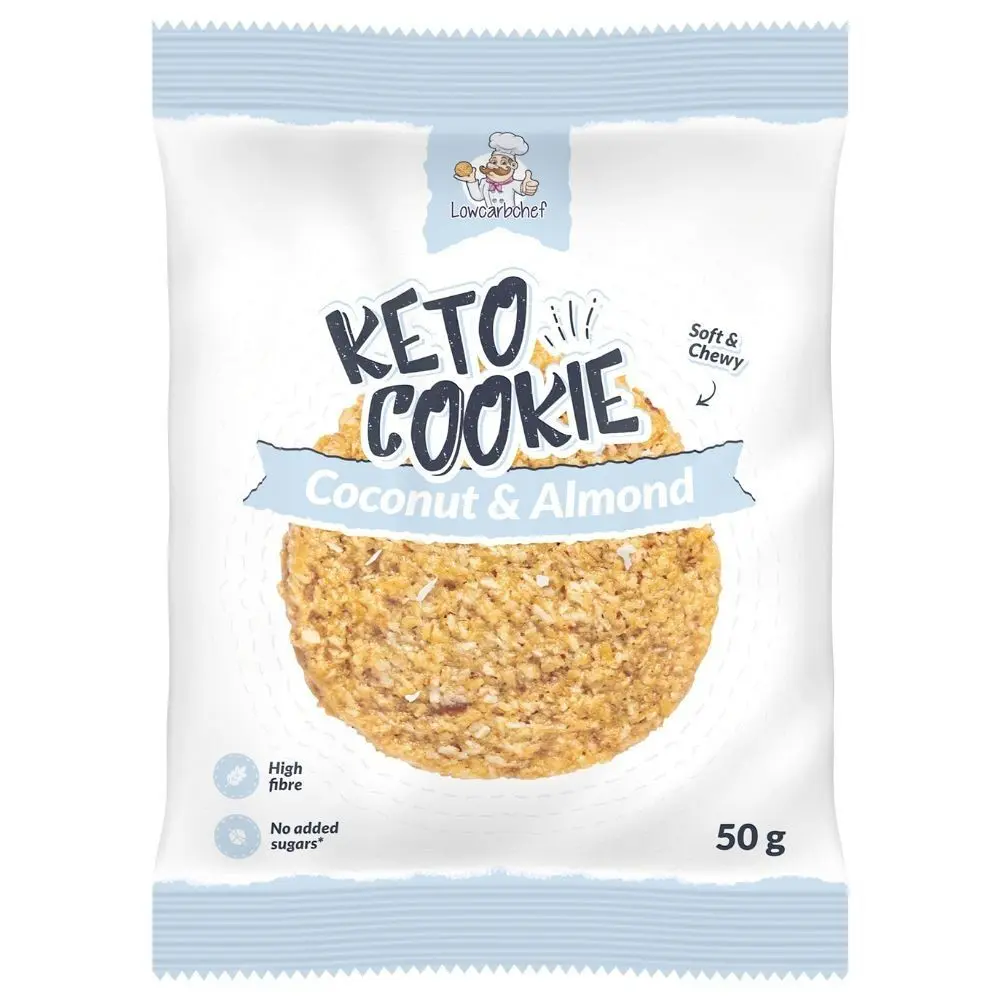 Lowcarbchef - Keto Cookie Coconut Almond (50 gr)