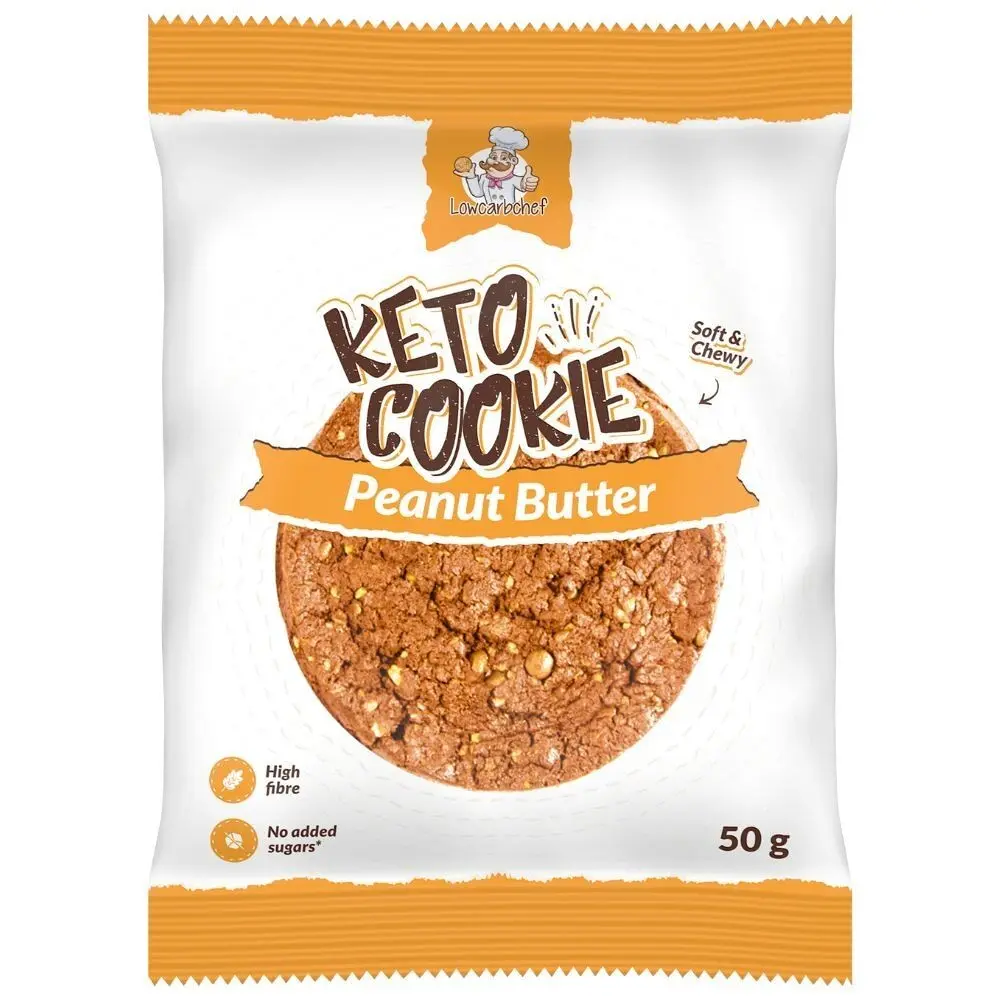 Lowcarbchef - Keto Cookie Peanut Butter (50 gr)