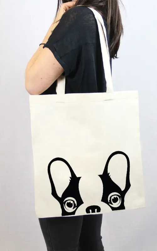 Bulldog Tote Bag
