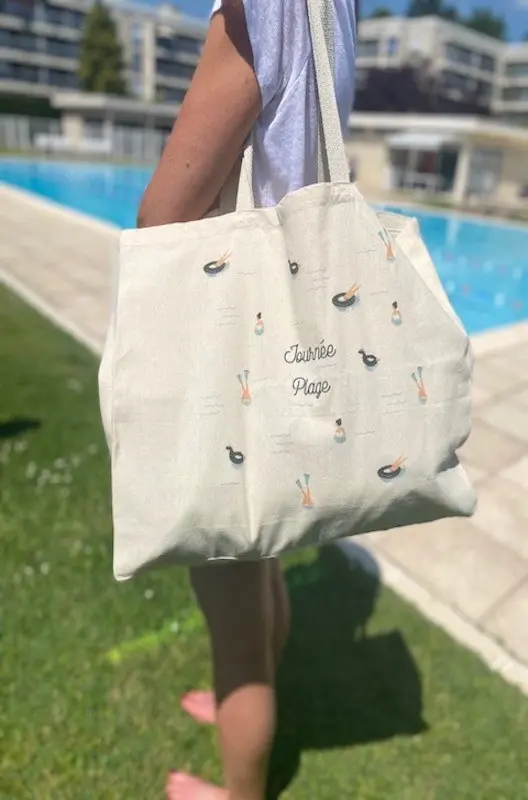 Beach Tote "Beach Day"