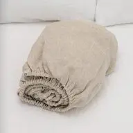 Natural Melange Fitted Sheet