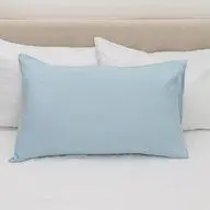 Sky Blue Washed Linen Pillow Case