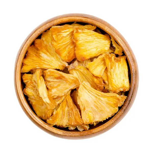 Getrocknete Bio-Ananas 100 g (ohne Zuckerzusatz, ohne Salzzusatz, ohne Fettzusatz, ohne Konservierungsstoffe)