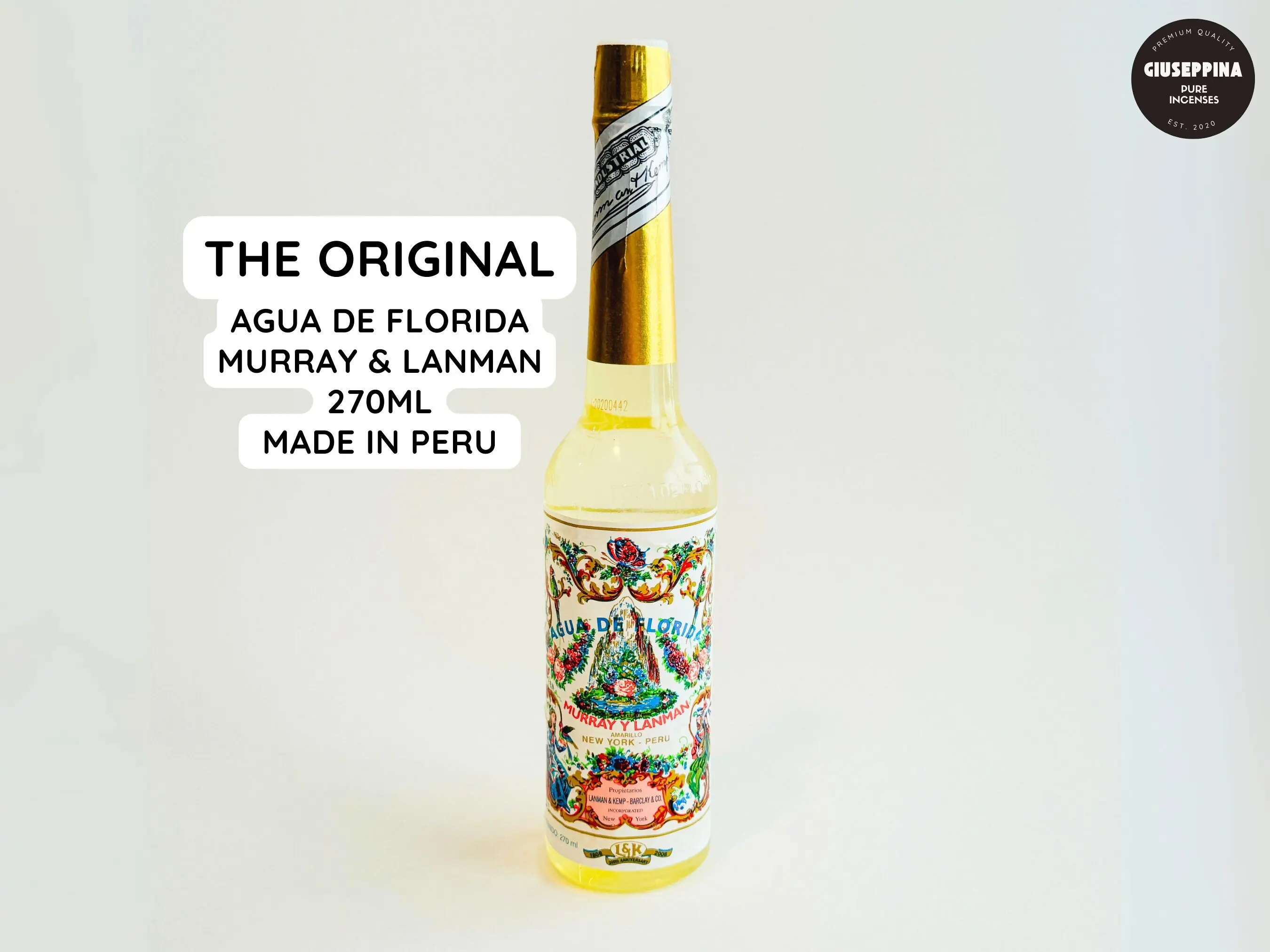 AGUA DE FLORIDA - The Original Florida Water from Peru