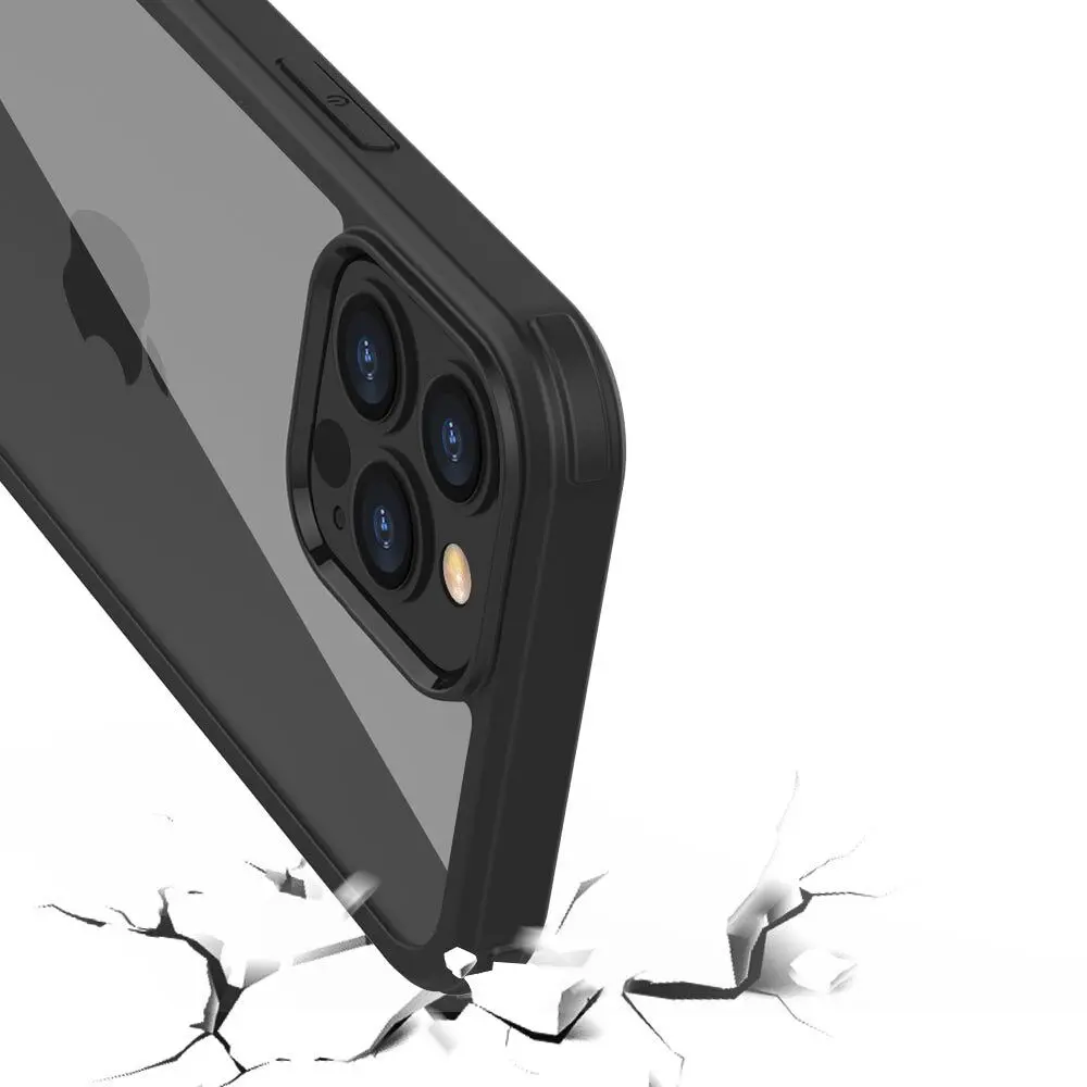 Full Cover Tempered Glass Zwart iPhone 13 Pro