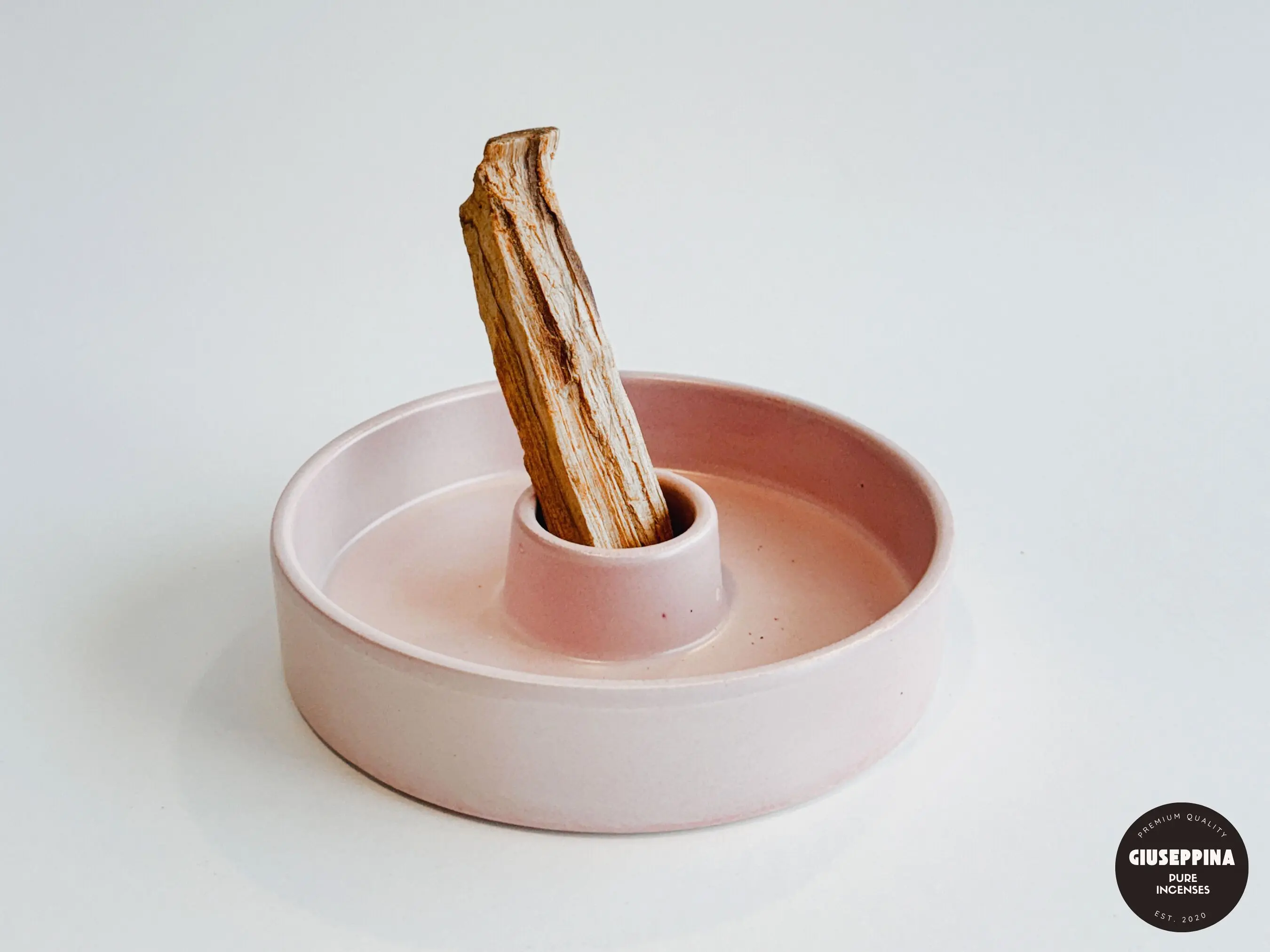 Ceramic Incense Holder - PINK Multi-Purpose Holder for Palo Santo & More!