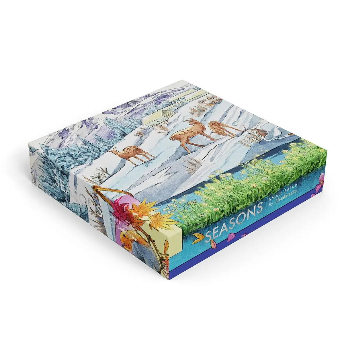 Seasons Jigsaw Puzzle, 1000 Piece Jigsaw Puzzles for Adults, Small Batch Puzzles by Cloudberries, Cool Modern Puzzles