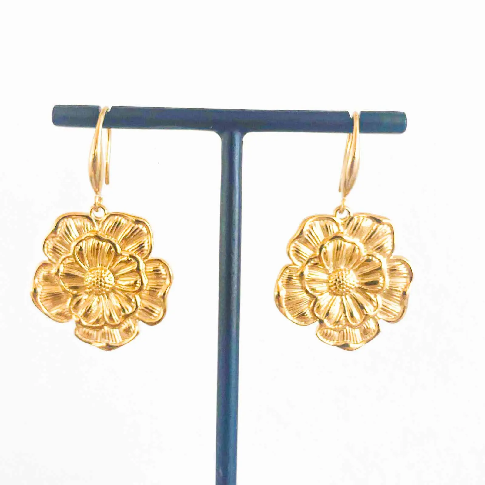 Flower earrings