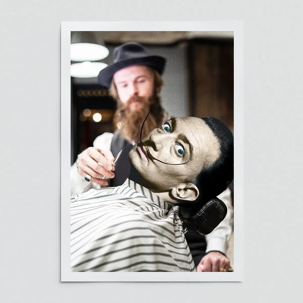 Not Without My Mustache art print