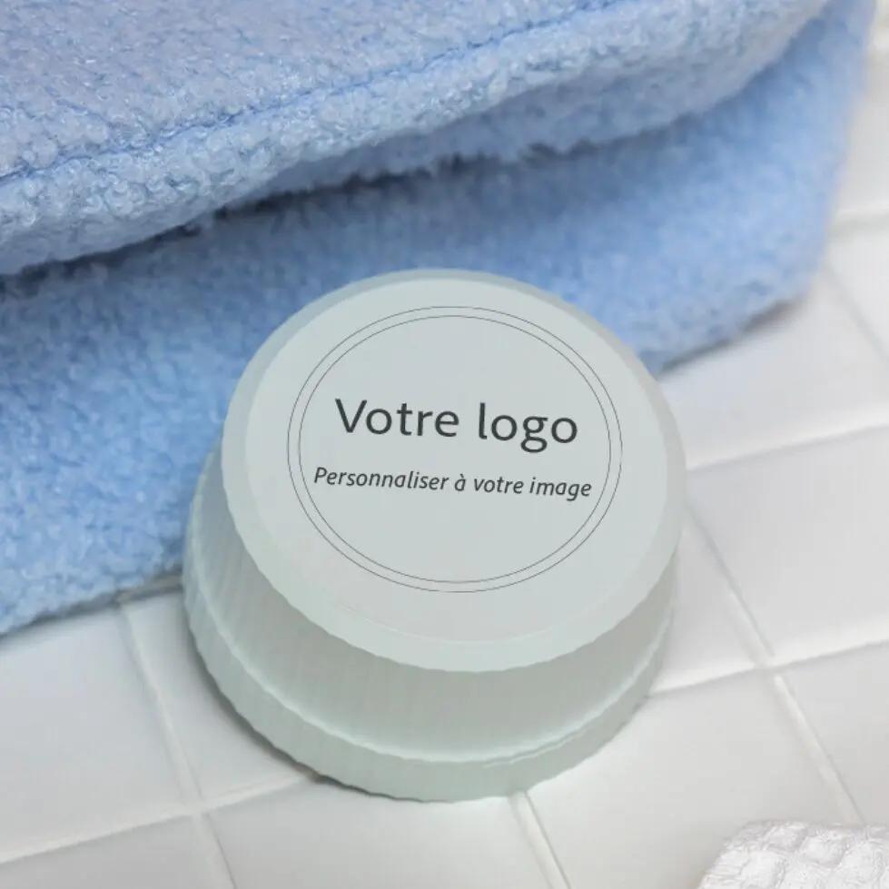 Round soap dish to personalize | Soap holder | Carrying case