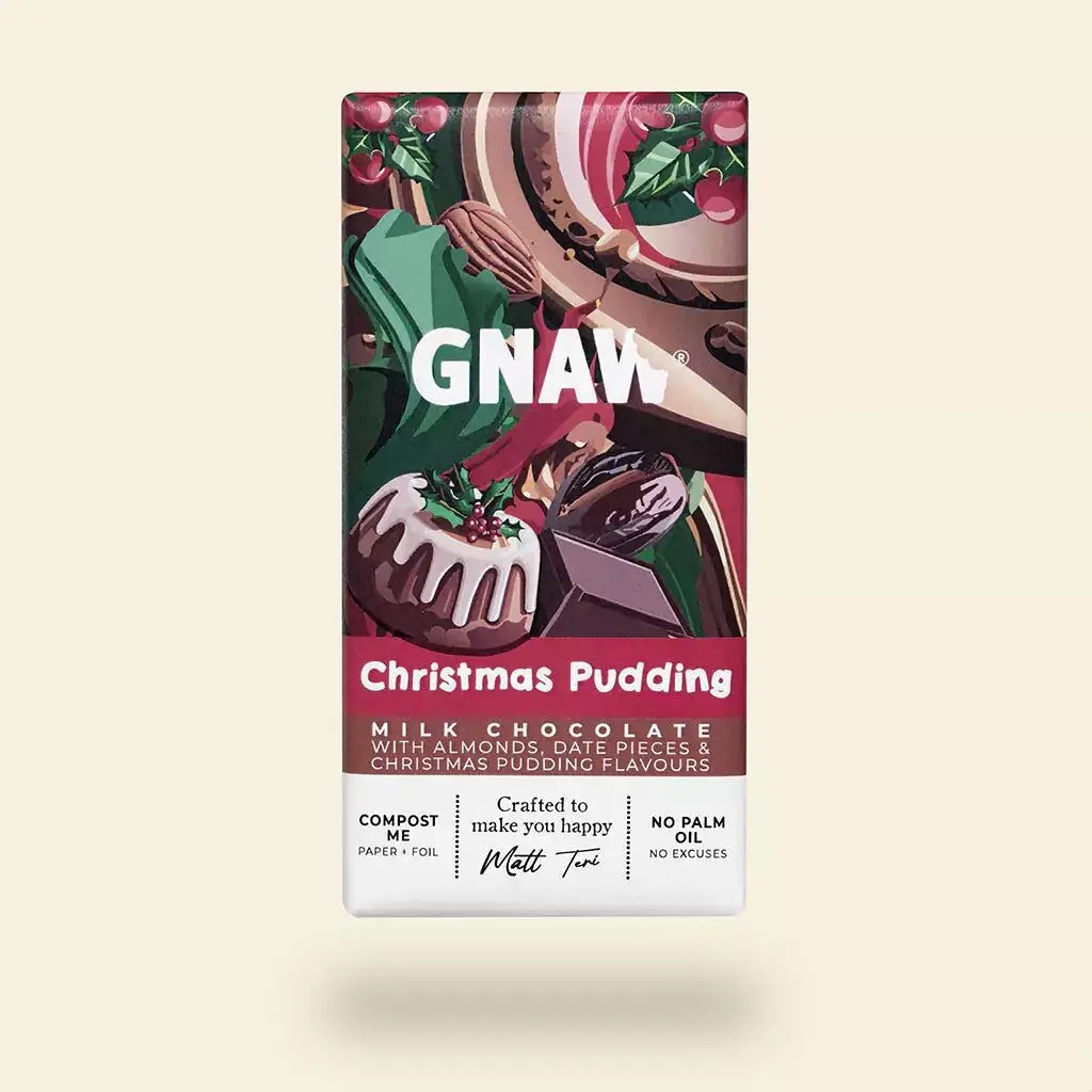 Christmas Pudding - Milk Chocolate Bar
